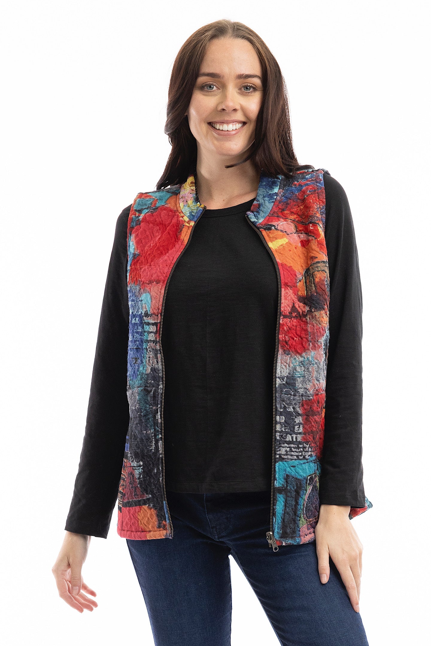 Orientique Retro Tapes Vest 23016