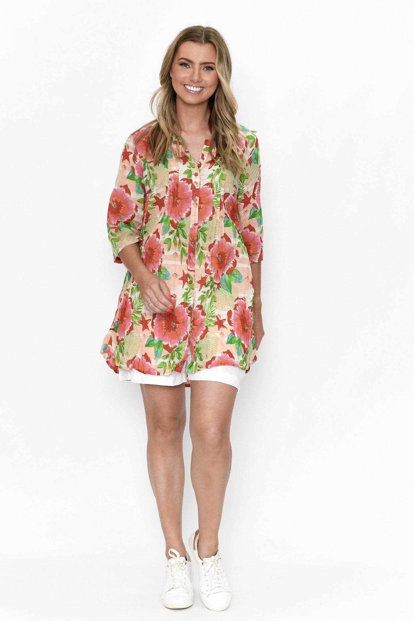 One Summer Alison Tunic Print 3 DW63G