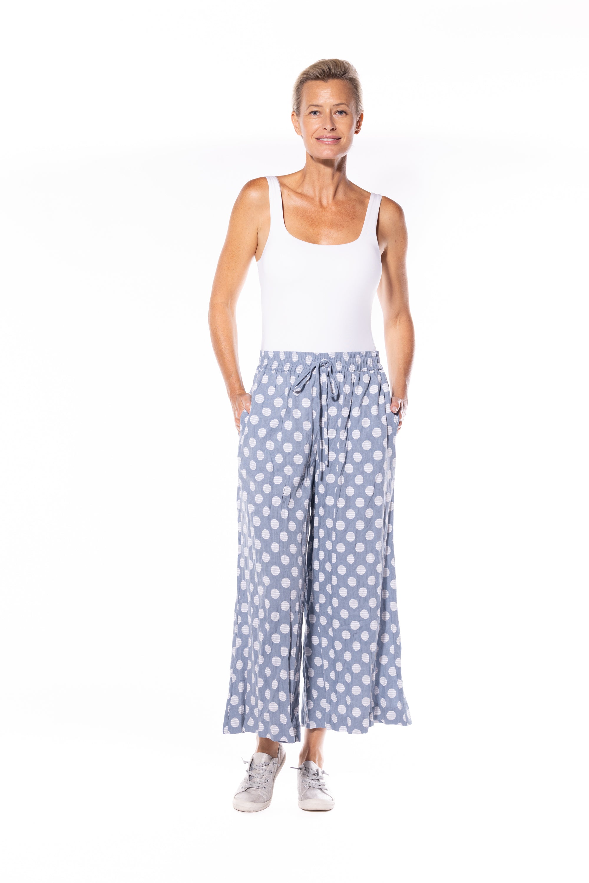 Cafe Latte Spot Pants Blue CLM451