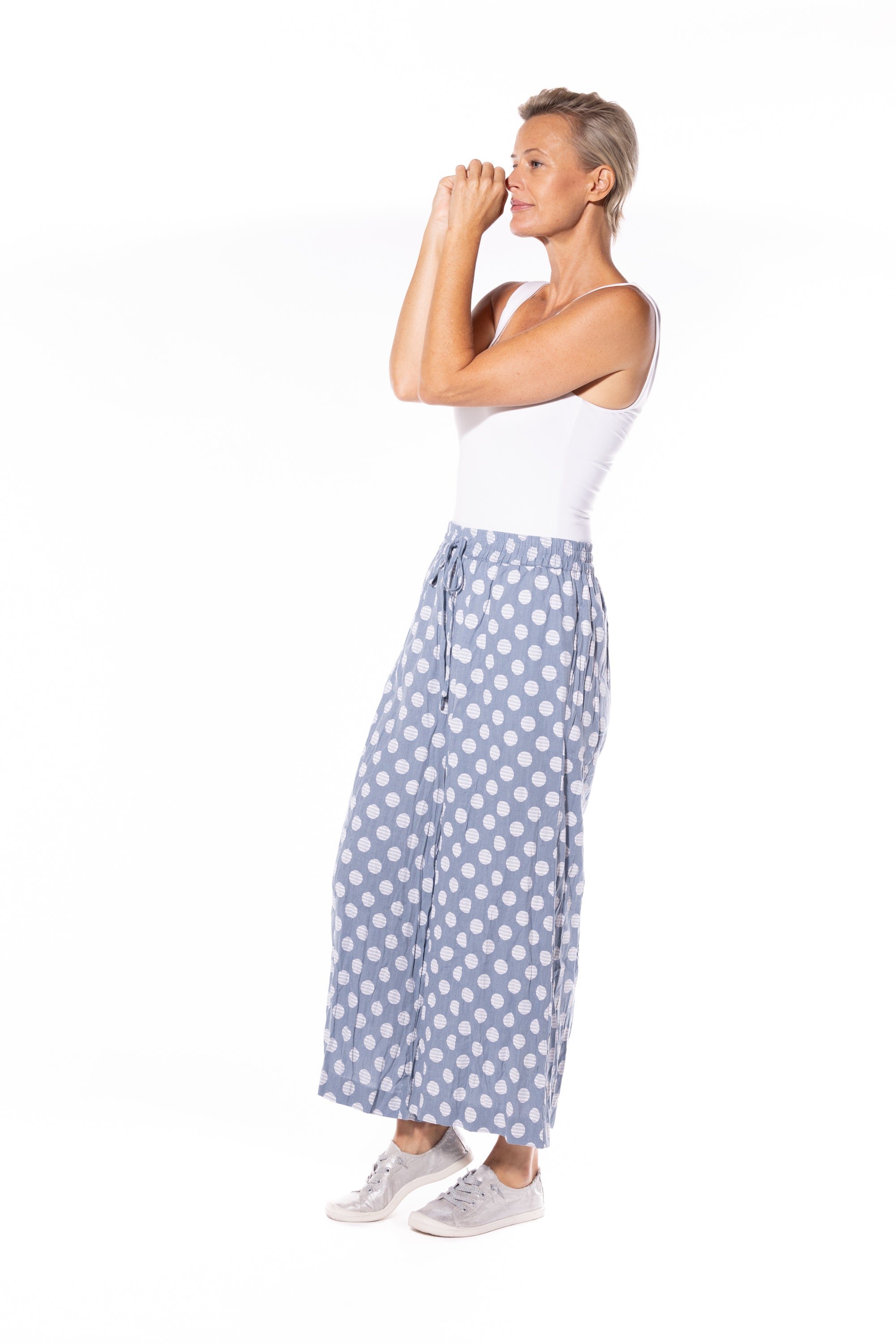 Cafe Latte Spot Pants Blue CLM451