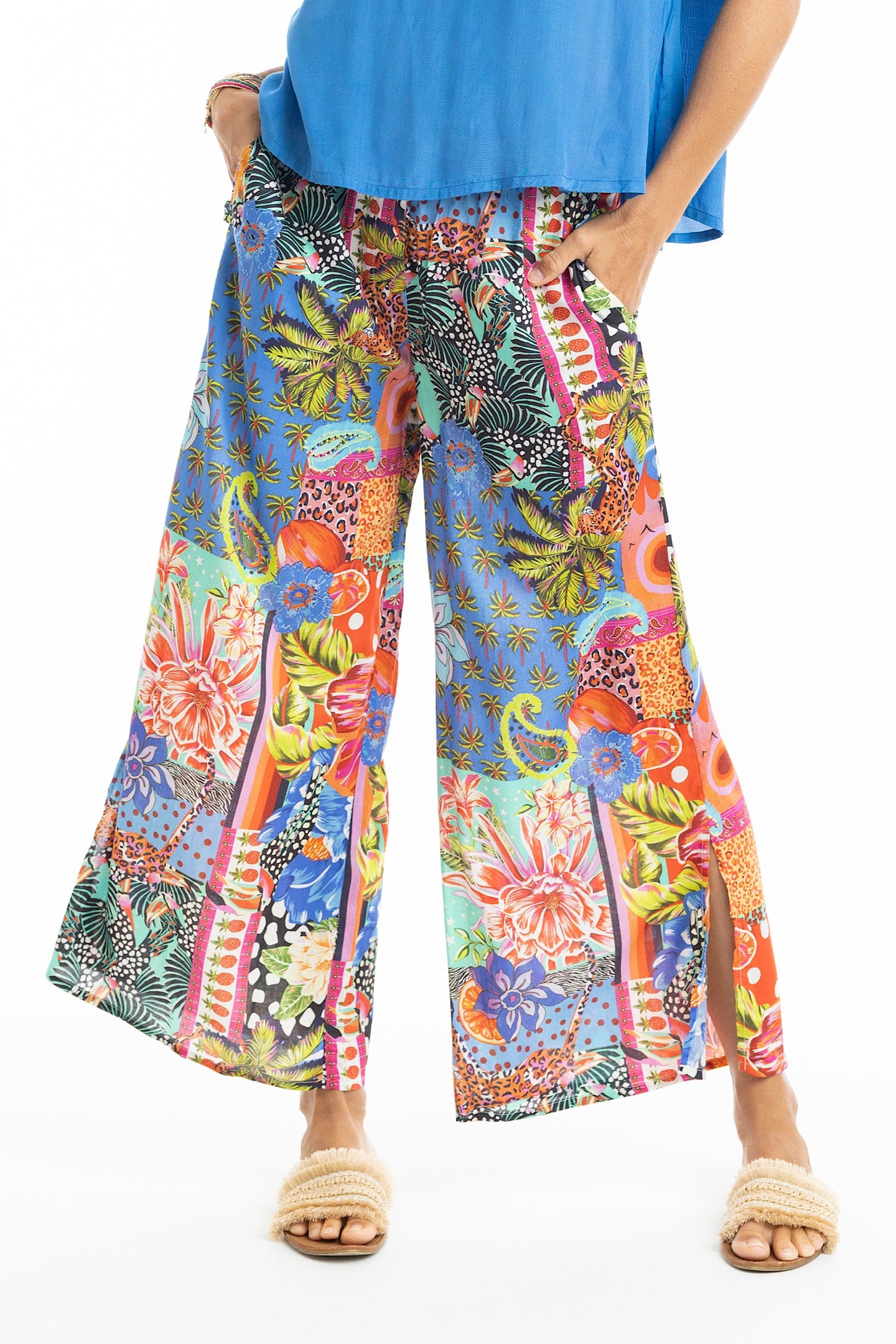 Escape Maeli Orange Pant 76053