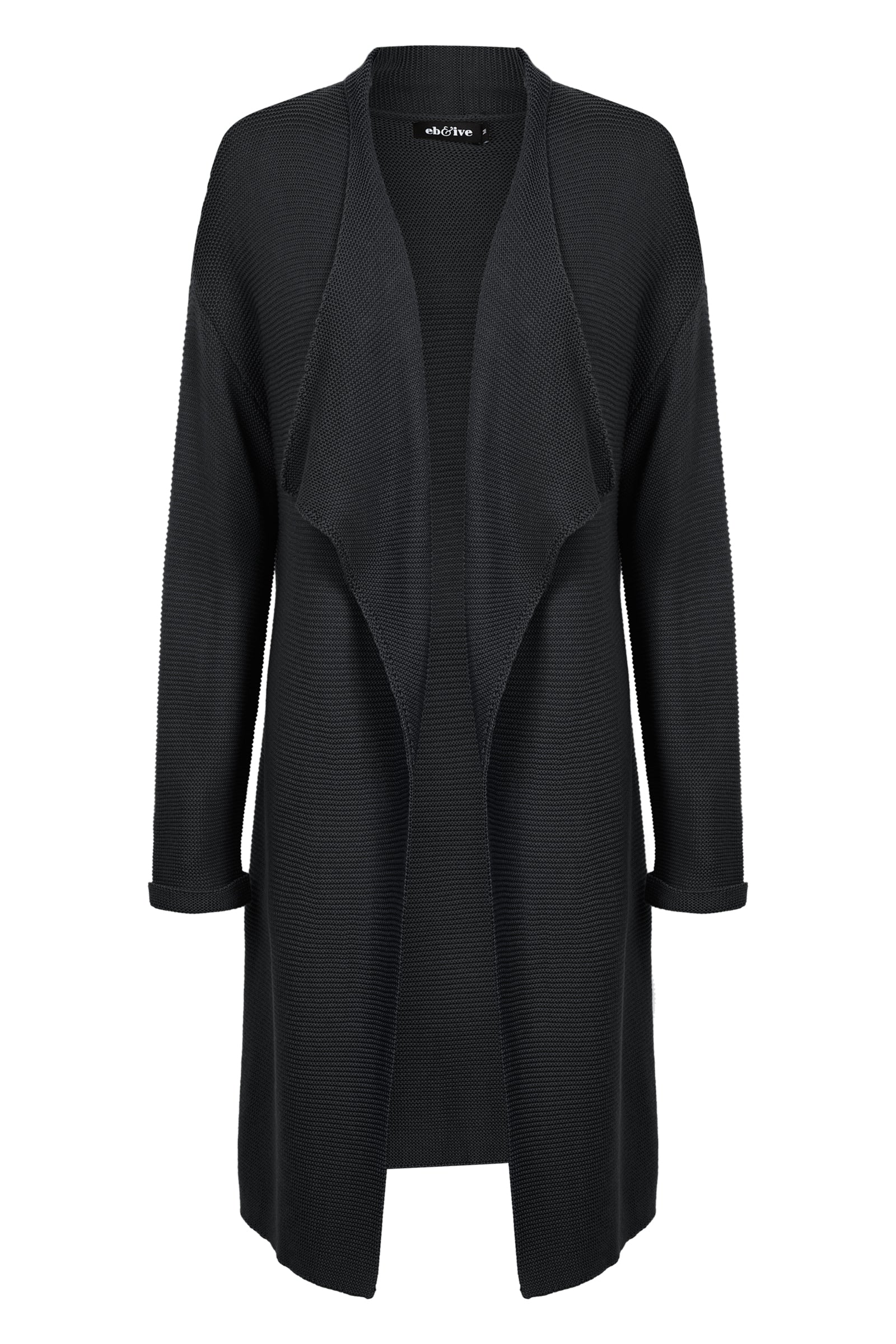 EB & IVE Britons Cardigan Graphite