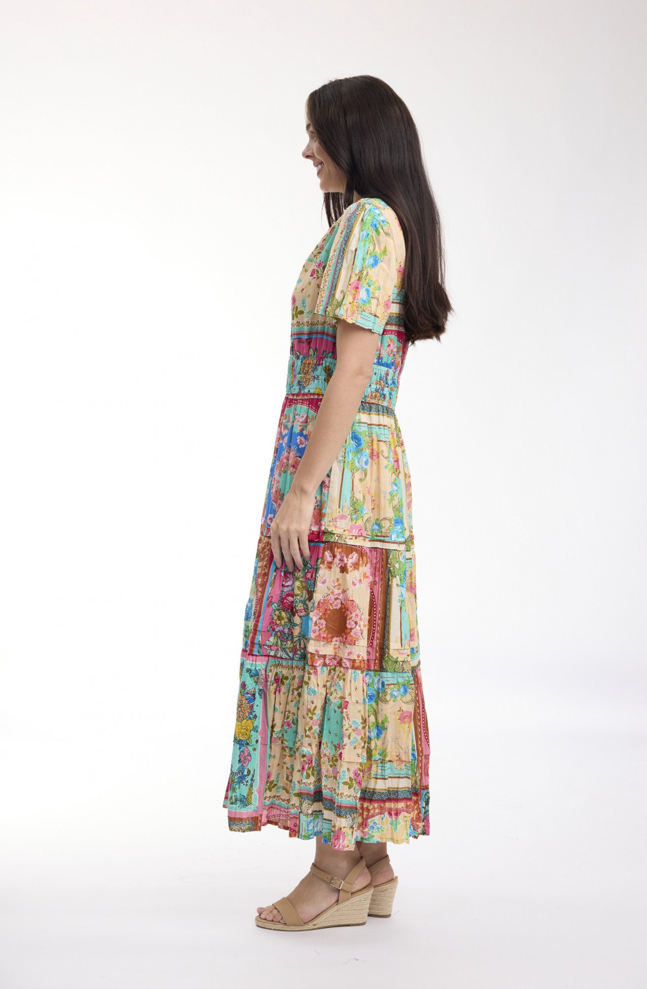 Orientique Foulard Fleurs Maxi 61053 - Coming Soon