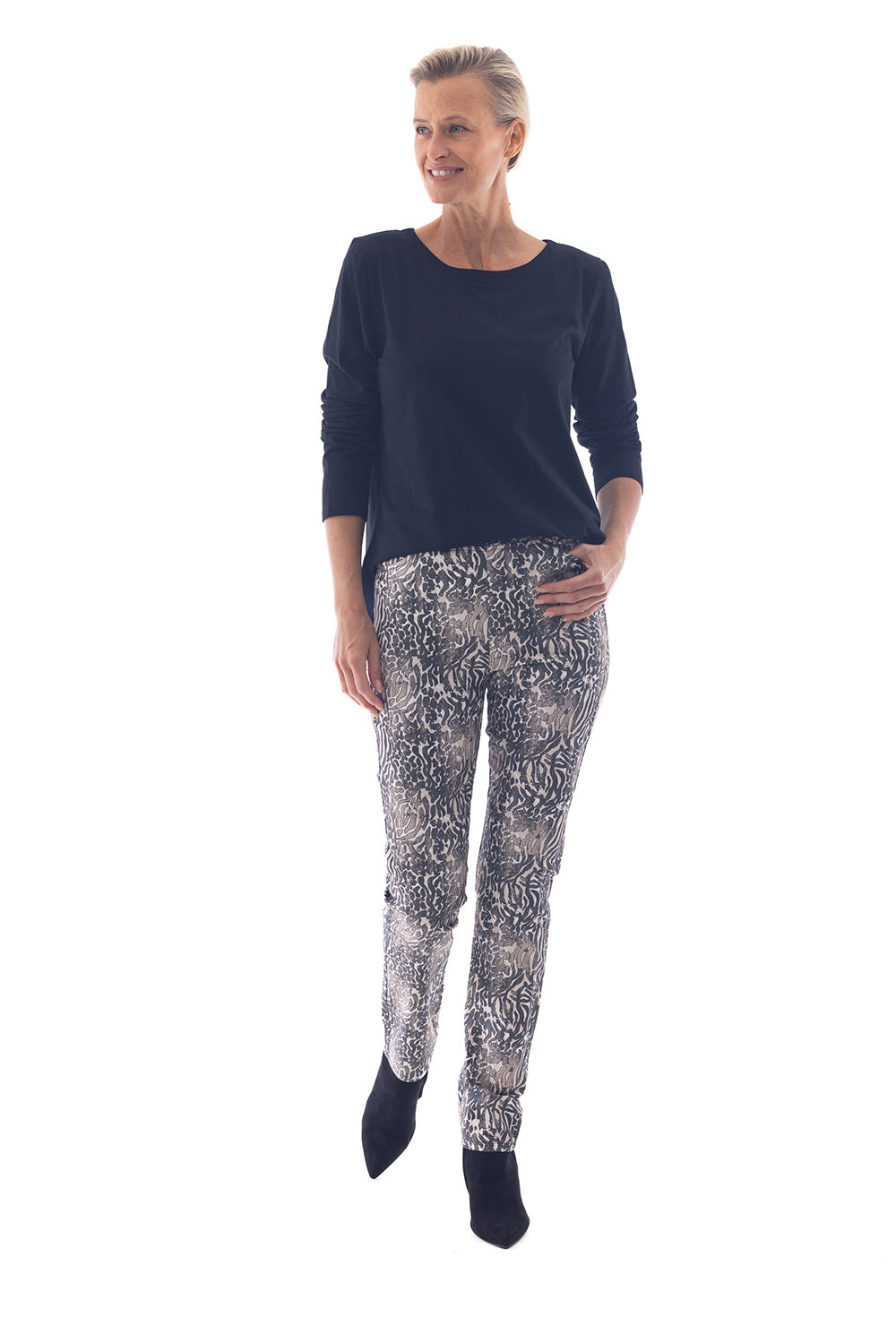 Cafe Latte Black  Tee CLM529