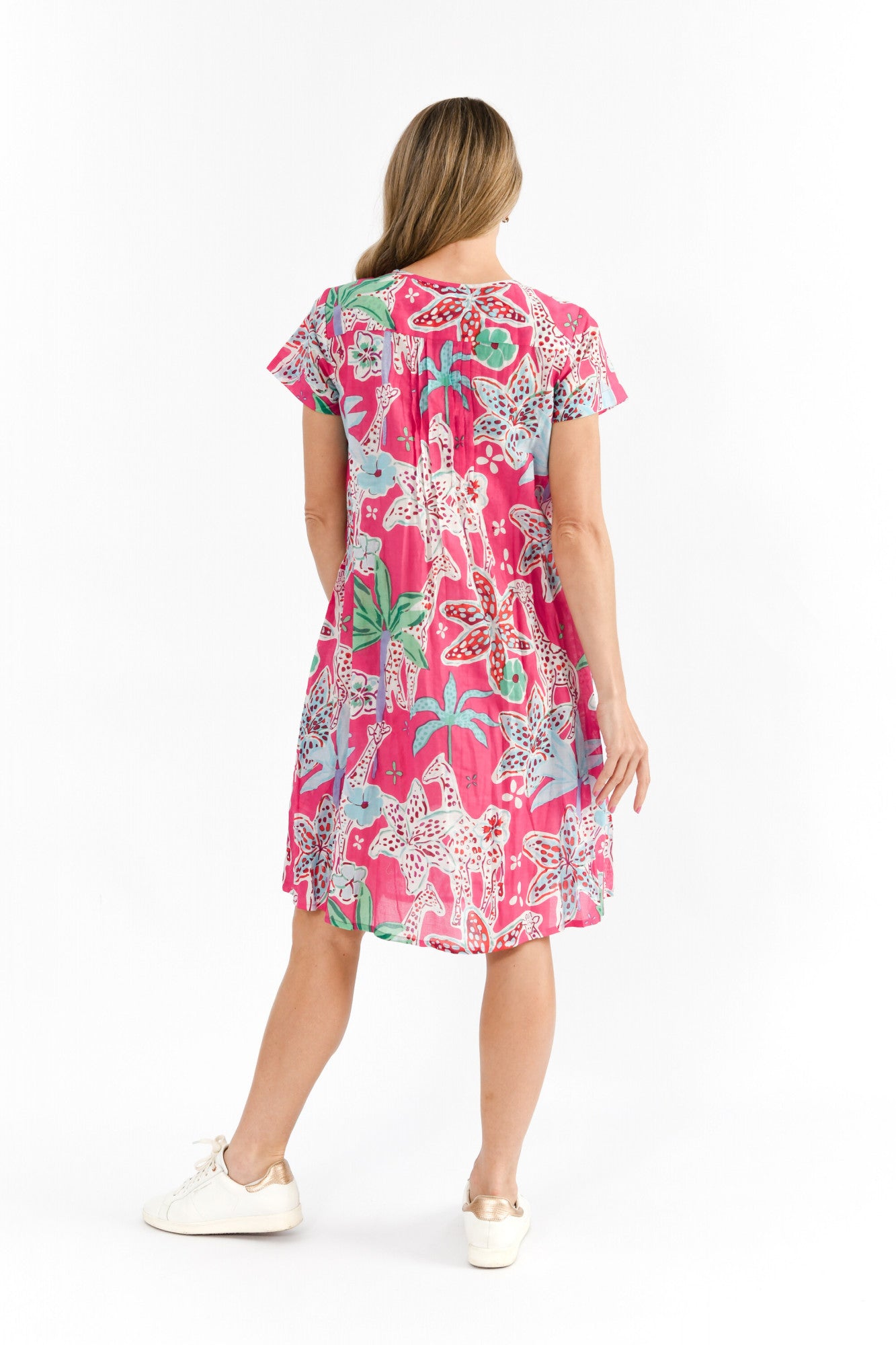 One Summer Nicola Giraffe Pink DW26H