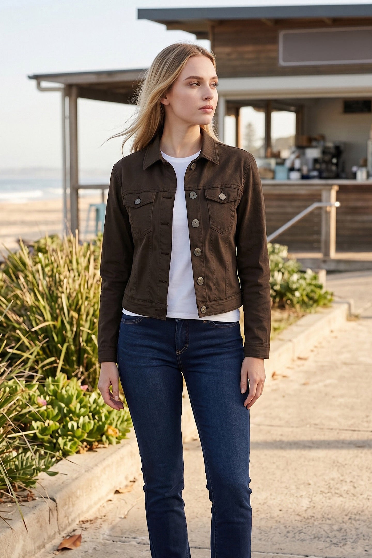 Cafe Latte Chocolate Jacket CLM117