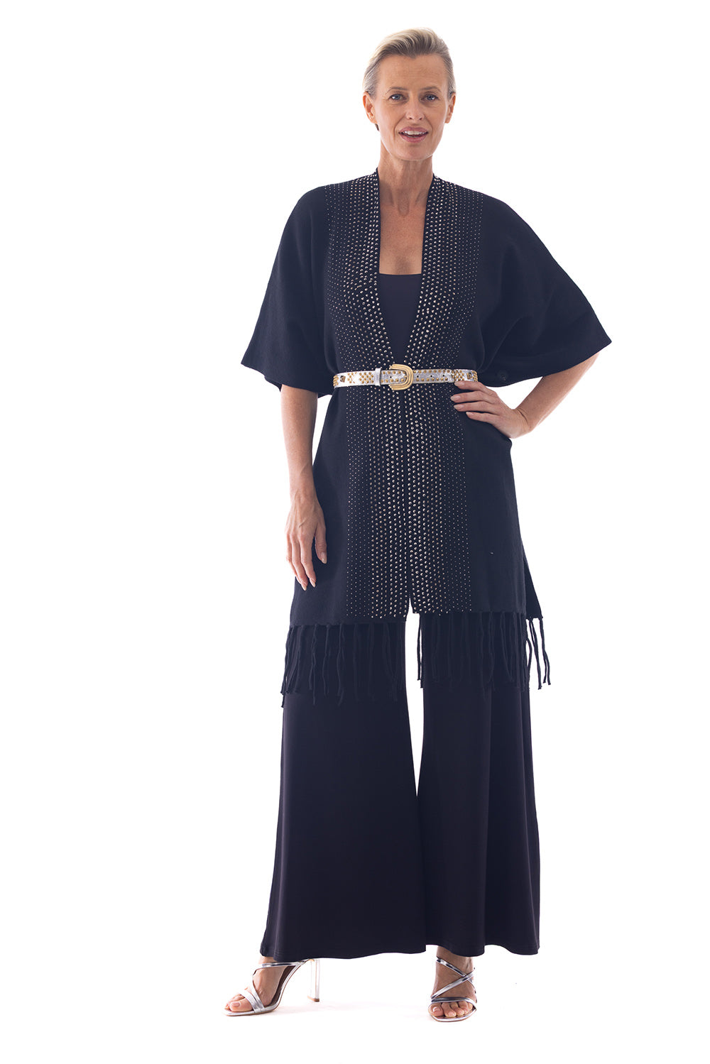 Cafe Latte Black Bamboo Pant Clm528