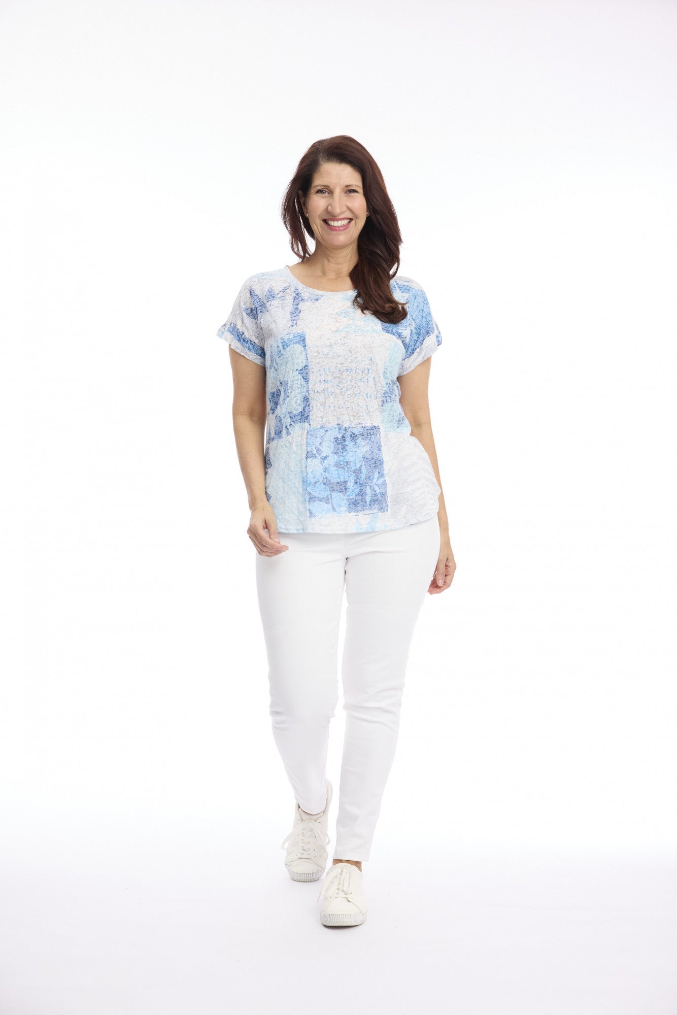 Cafe Latte Blue Tee CLM586