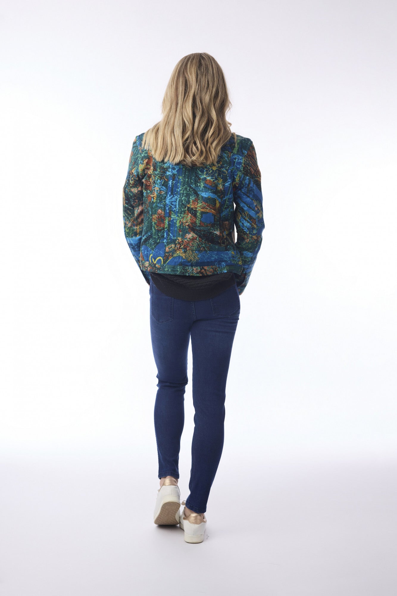 Orientique Batik Floral Jacket 23145