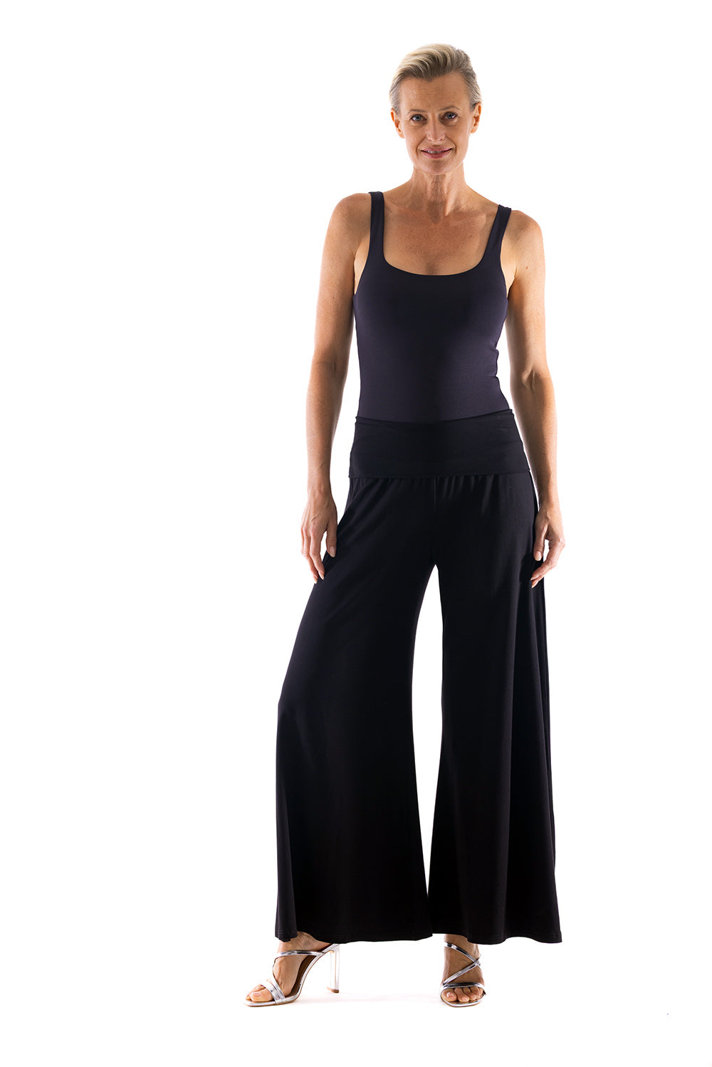 Cafe Latte Black Bamboo Pant Clm528