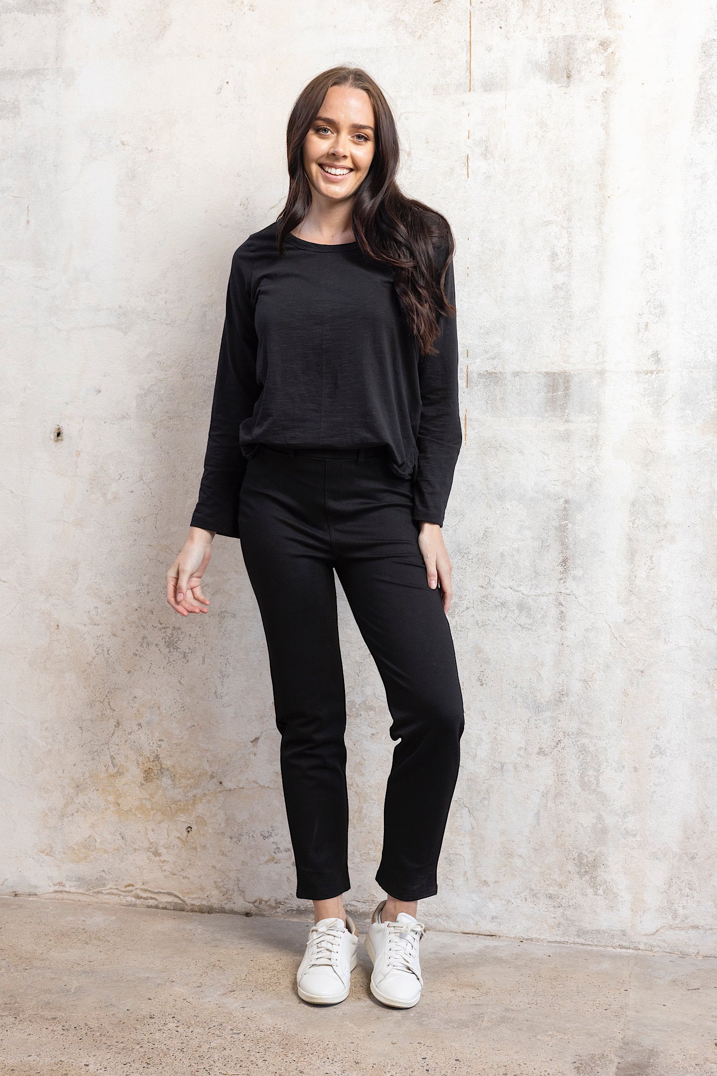 Orientique Ponty Pant Black 4646