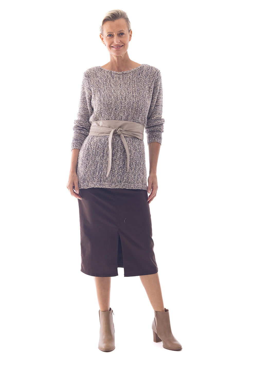 Cafe Latte Choc Knit CLK105