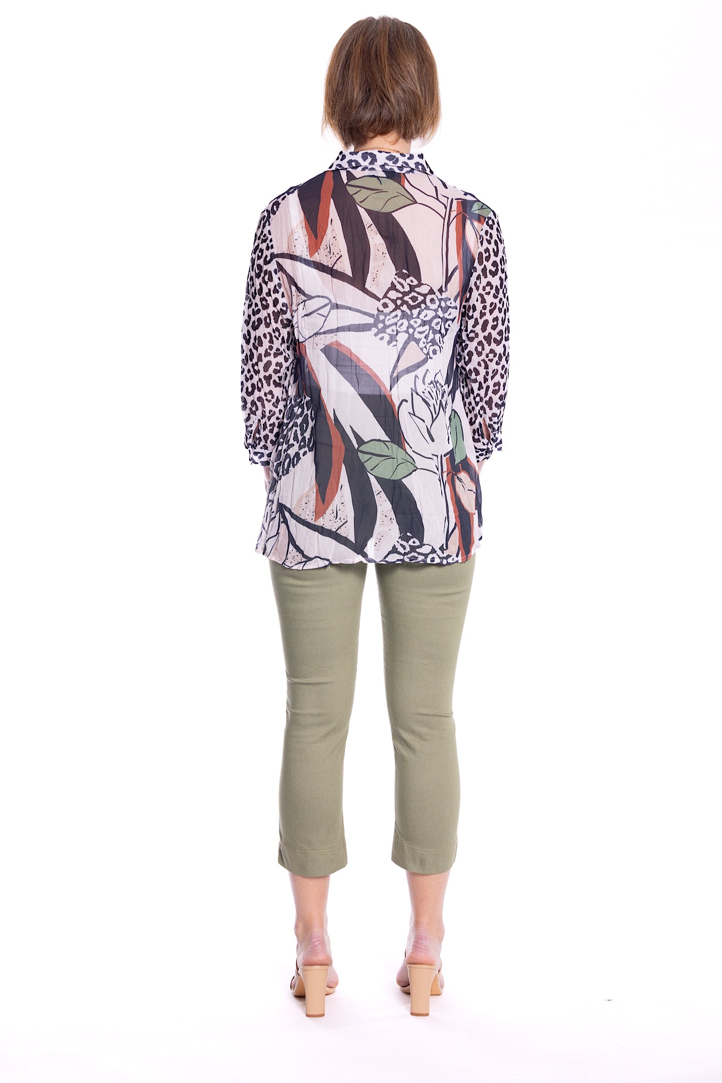 Cafe Latte Collage Nat Shirt CLm479
