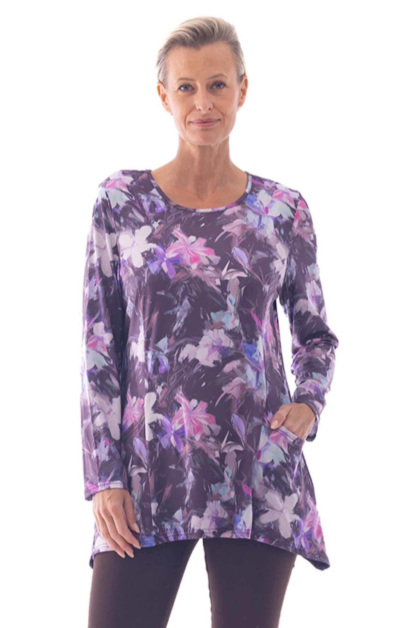 Cafe Latte Chocolate Tunic CLM532