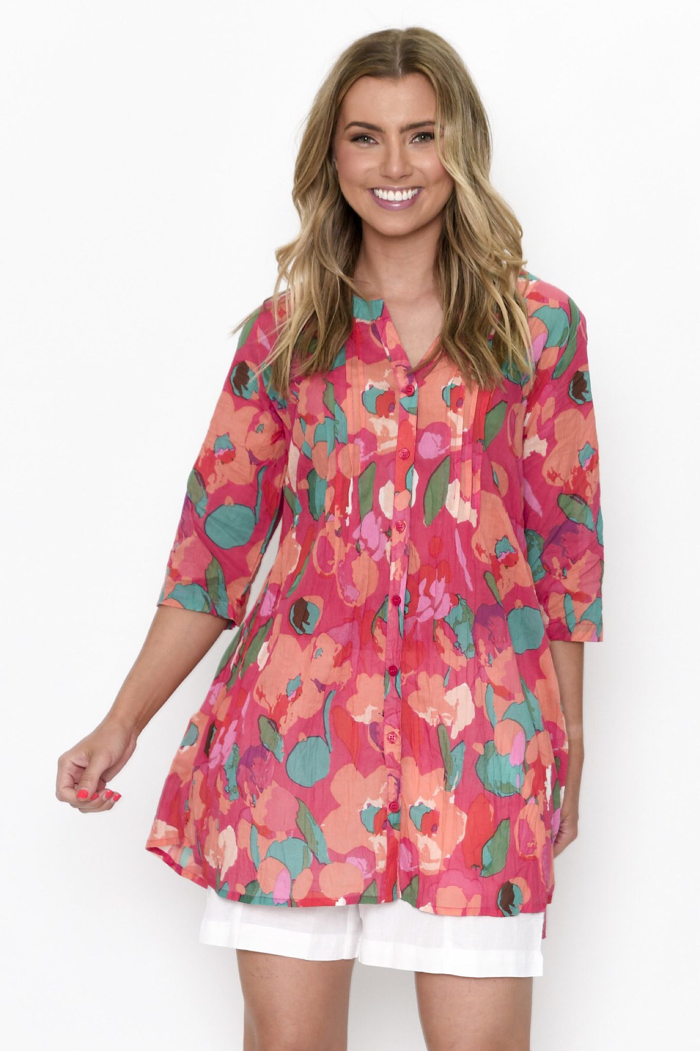 One Summer Alison Tunic Print 1 DW63G