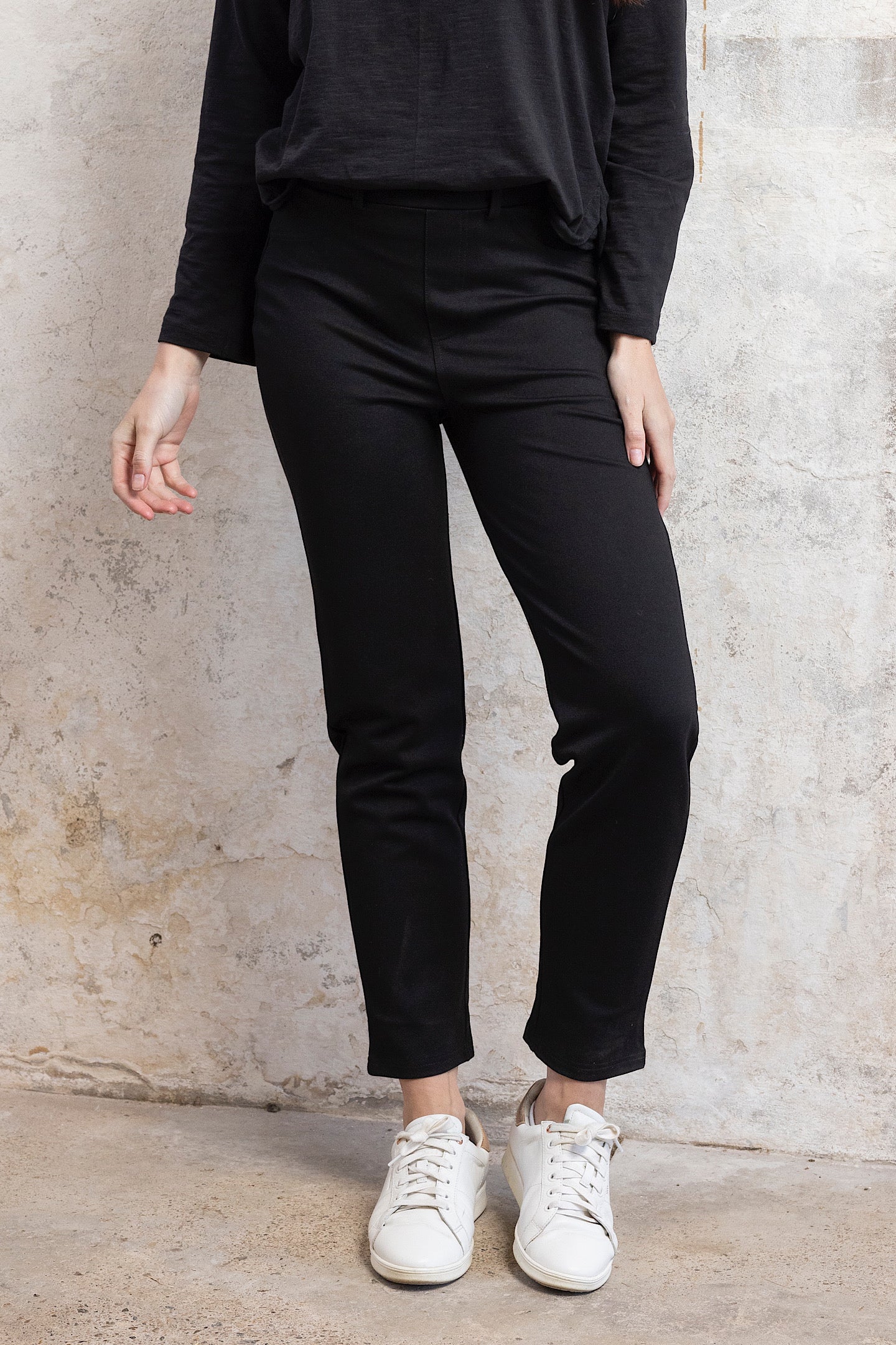 Orientique Ponty Pant Black 4646