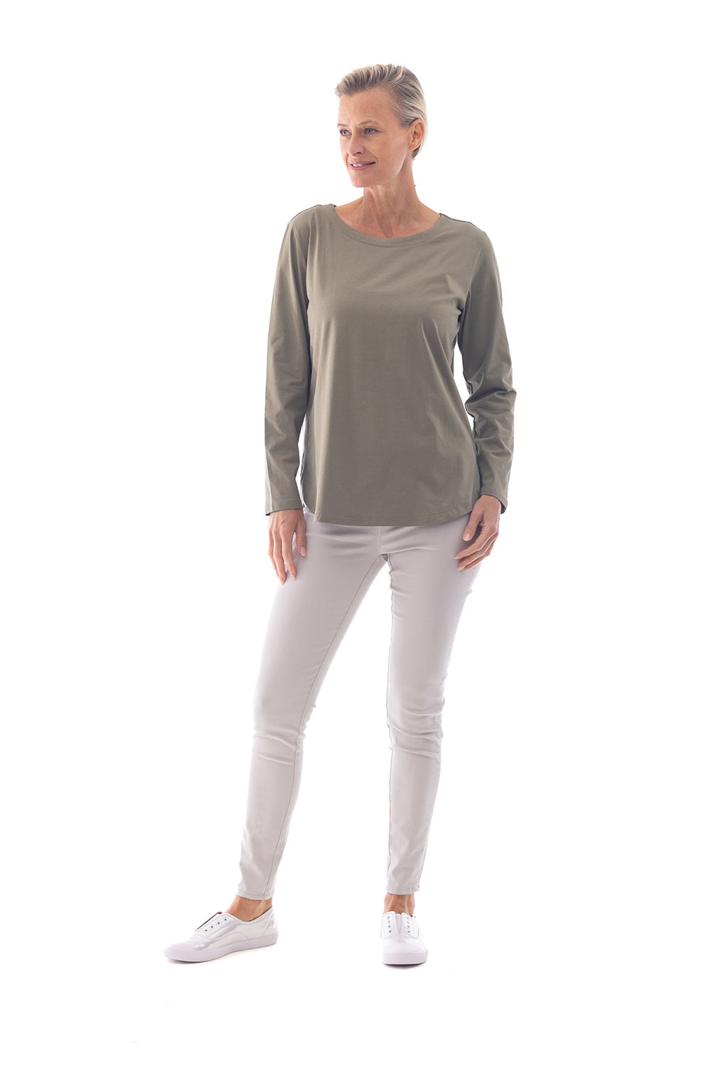 Cafe Latte Khaki Tee CLM529