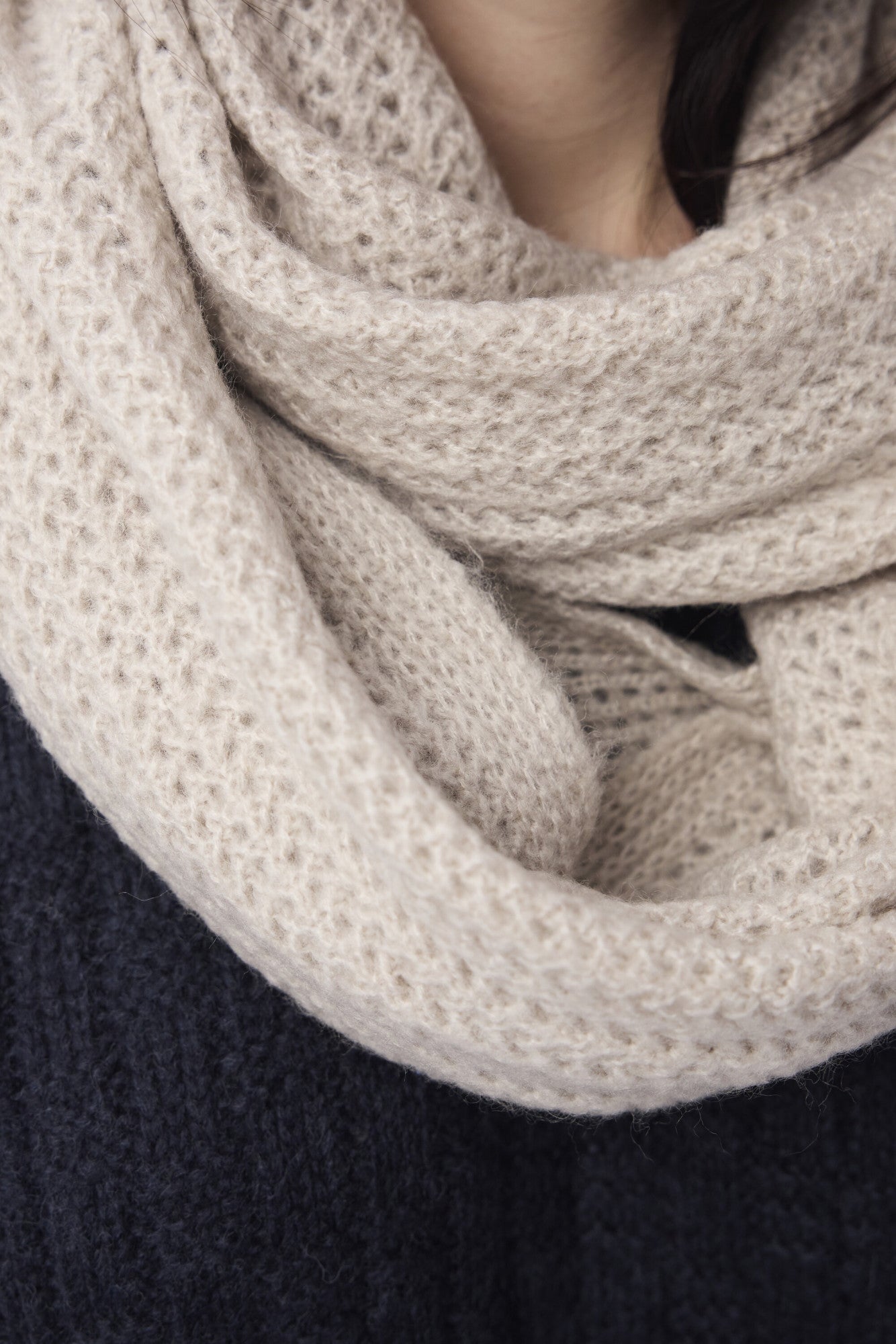 Orientique Scarf Chalk 1342