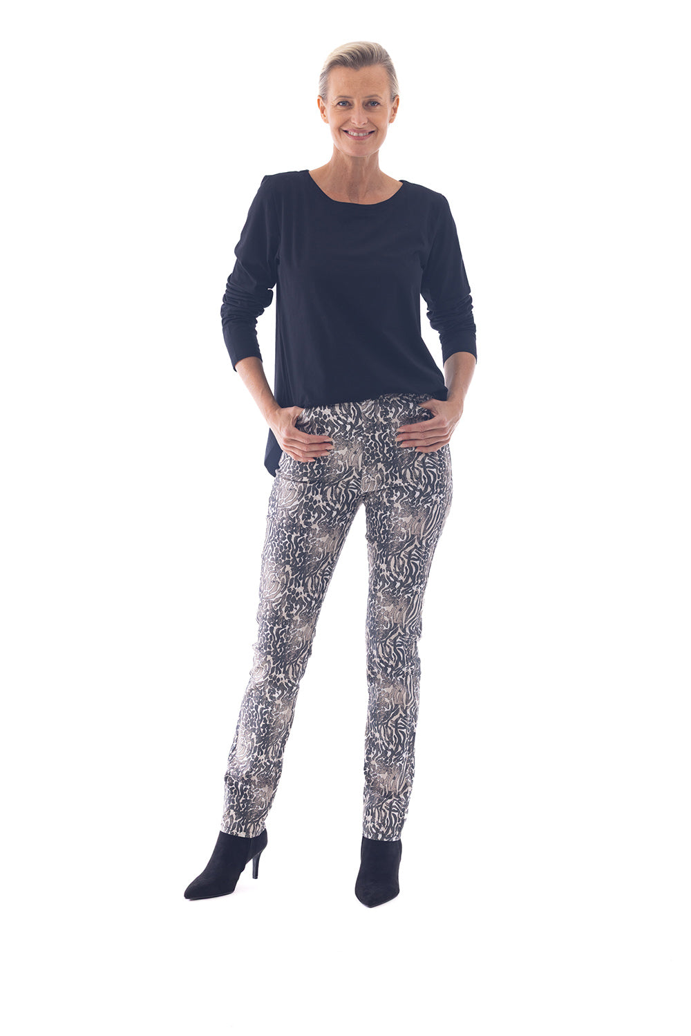 Cafe Latte Black  Tee CLM529