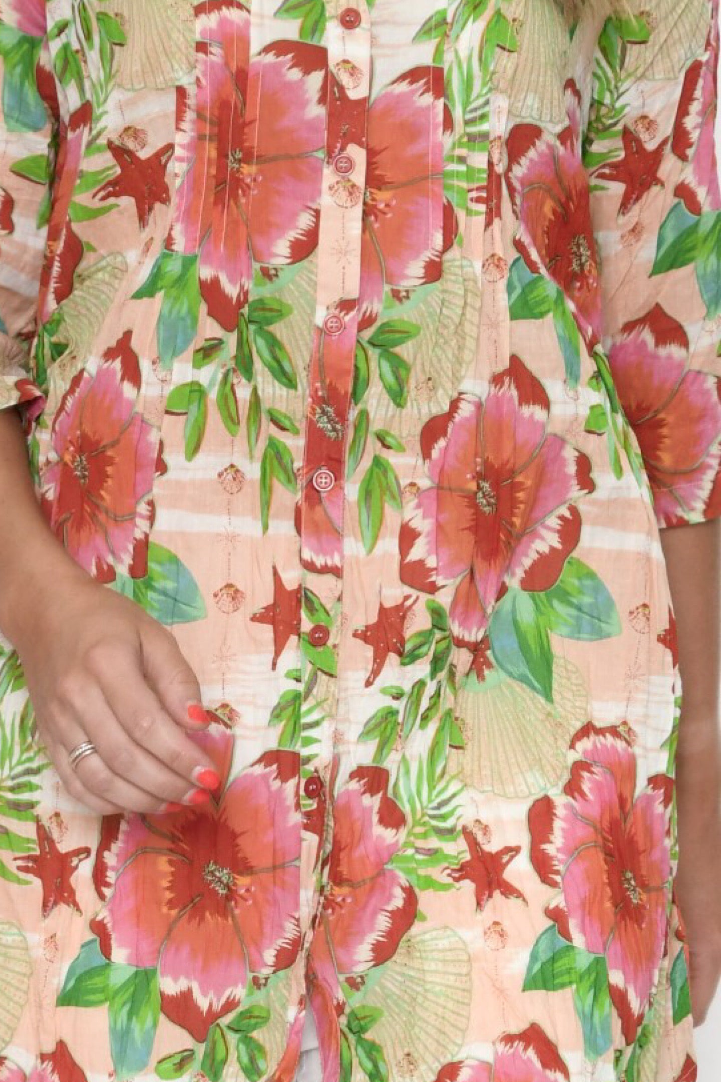 One Summer Alison Tunic Print 3 DW63G