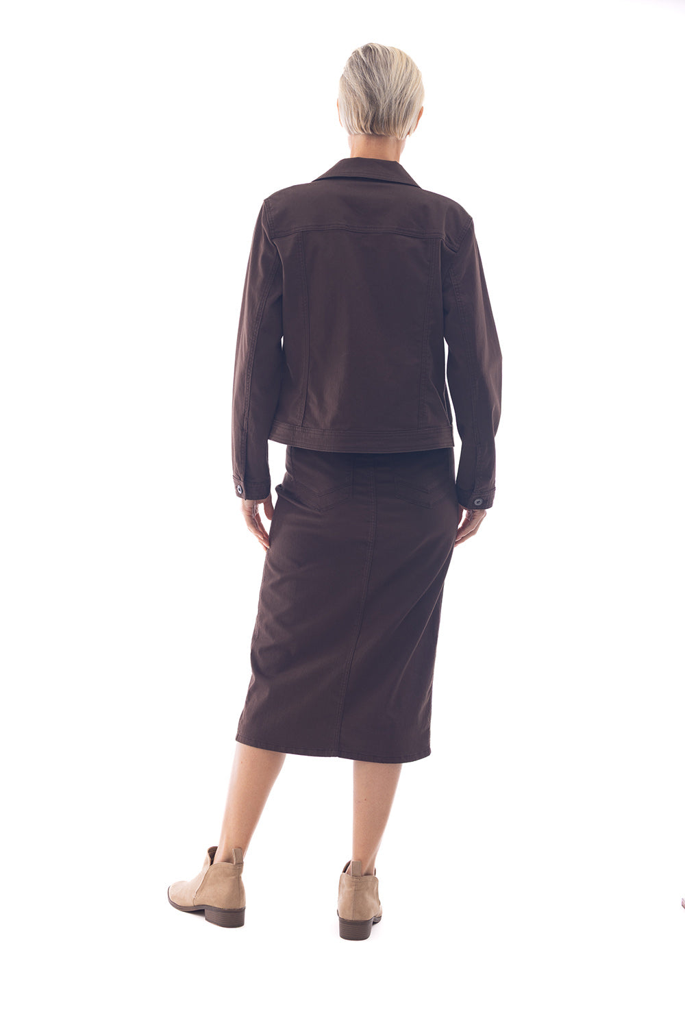 Cafe Latte Chocolate Jacket CLM117