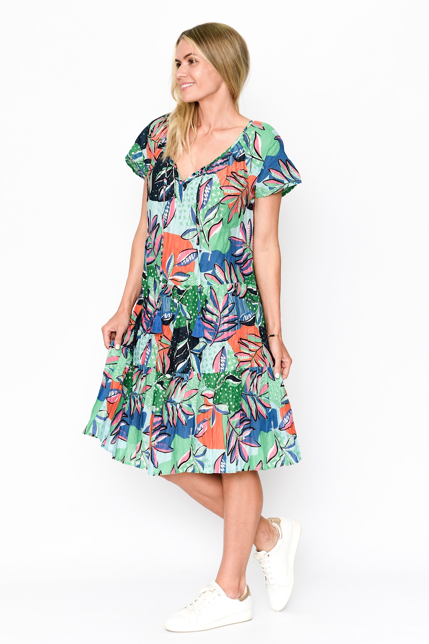 One Summer Poppy Dot Cross DW72H