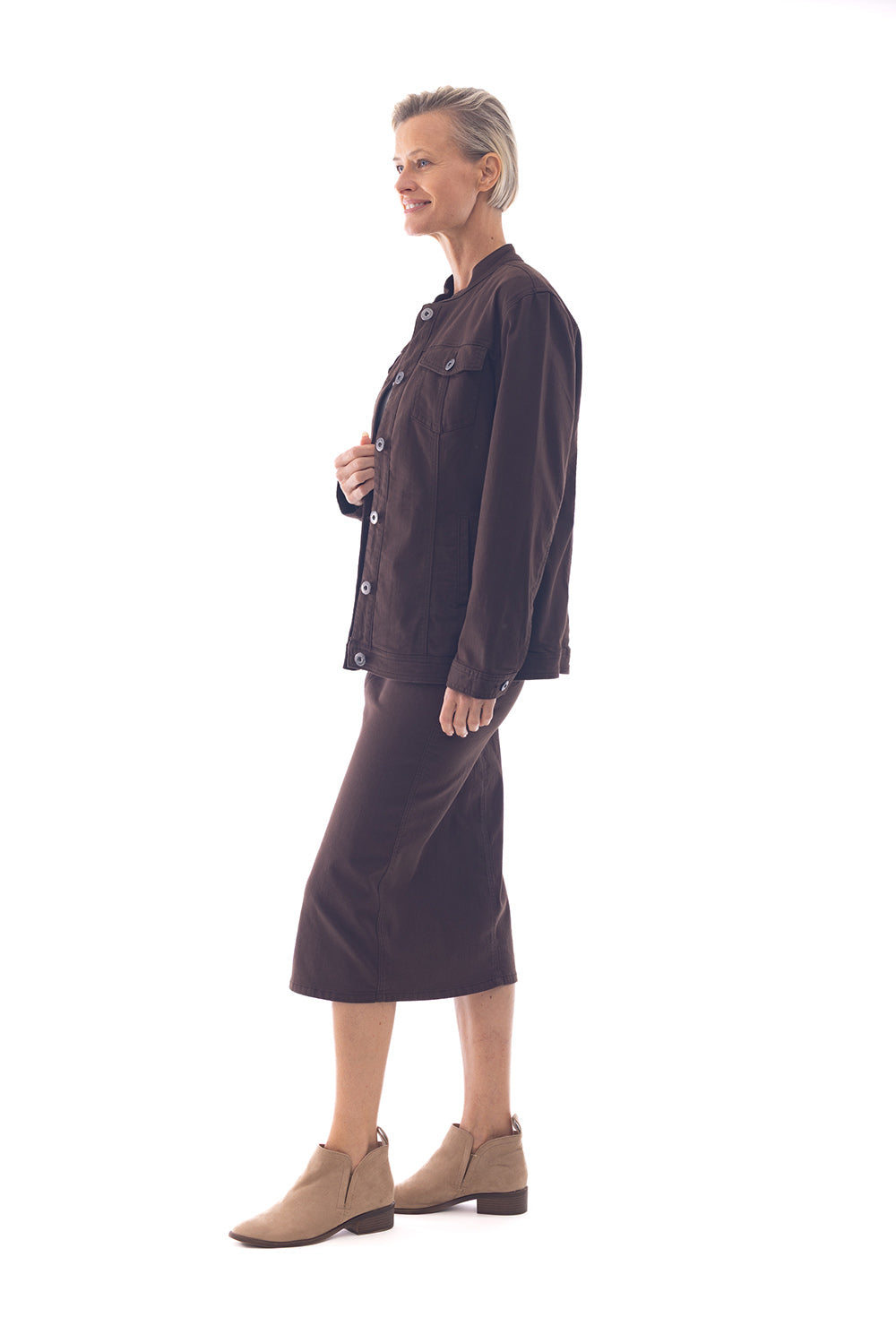 Cafe Latte Jacket Choc CLM414