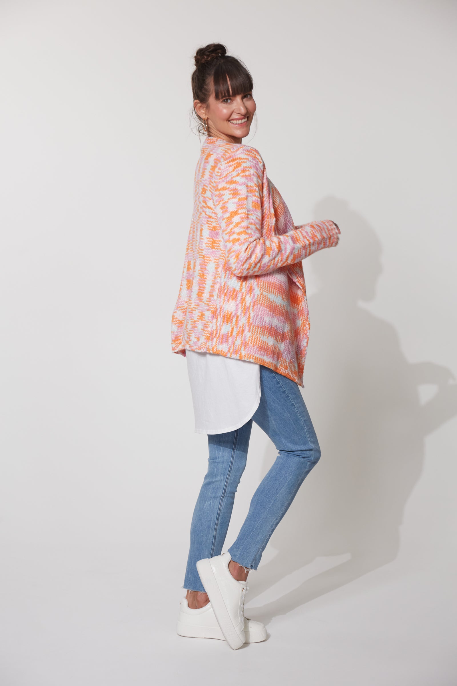 Haven Paxton Cardigan Marmalade