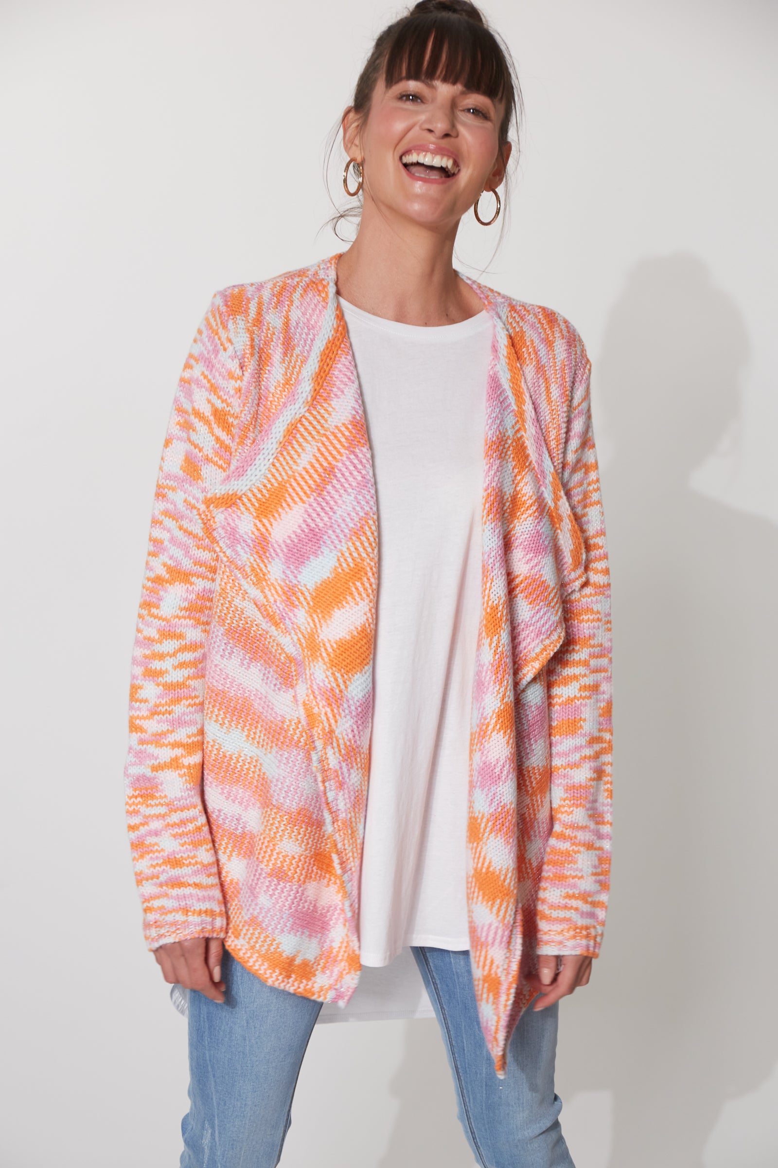 Haven Paxton Cardigan Marmalade