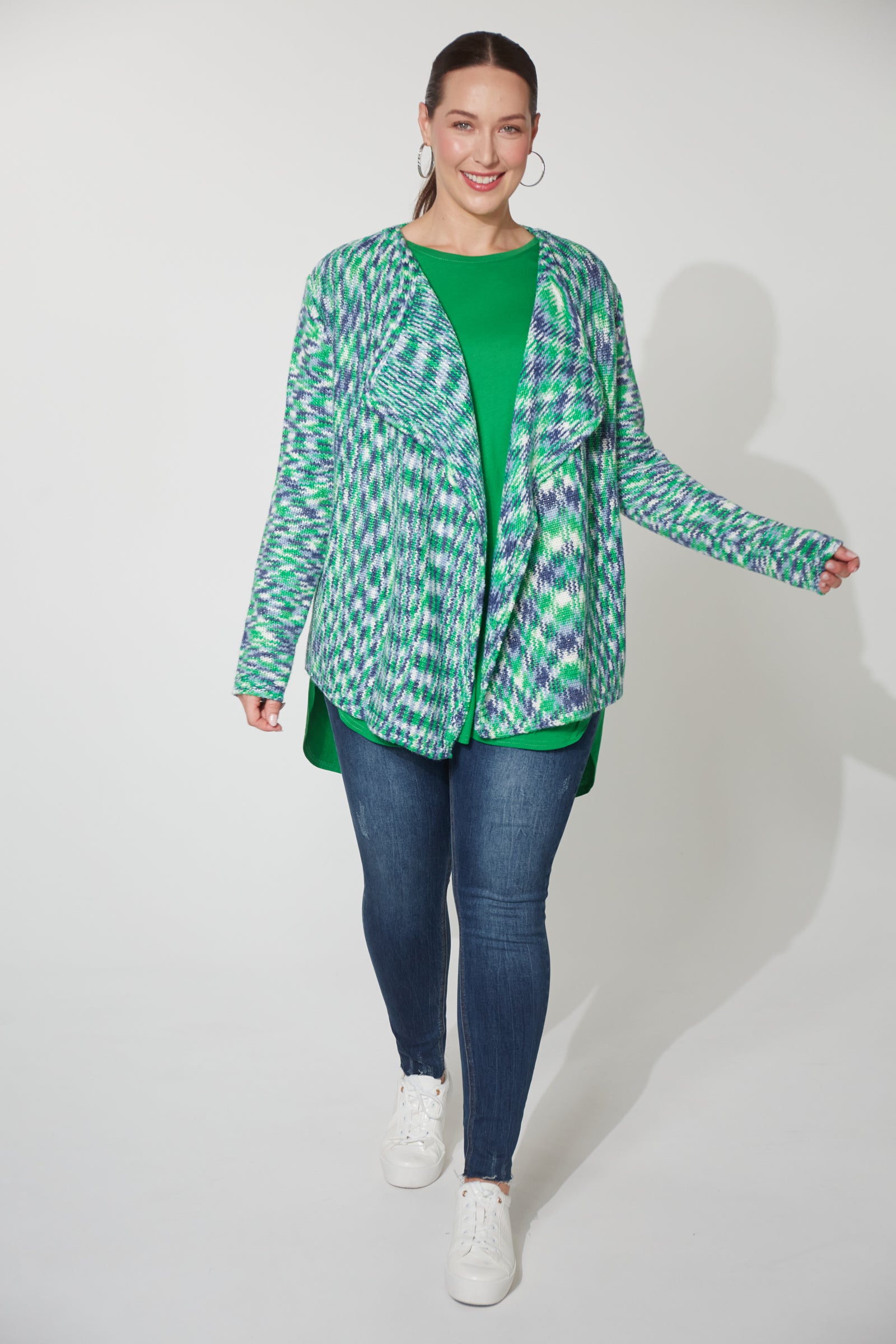 Haven Paxton Cardigan Cobalt