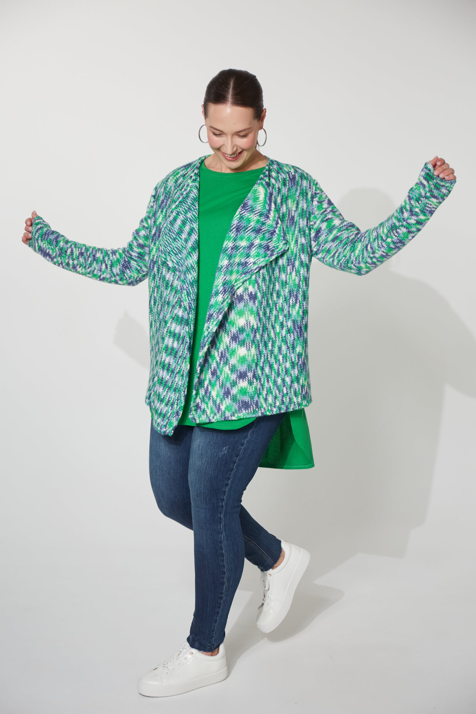 Haven Paxton Cardigan Cobalt