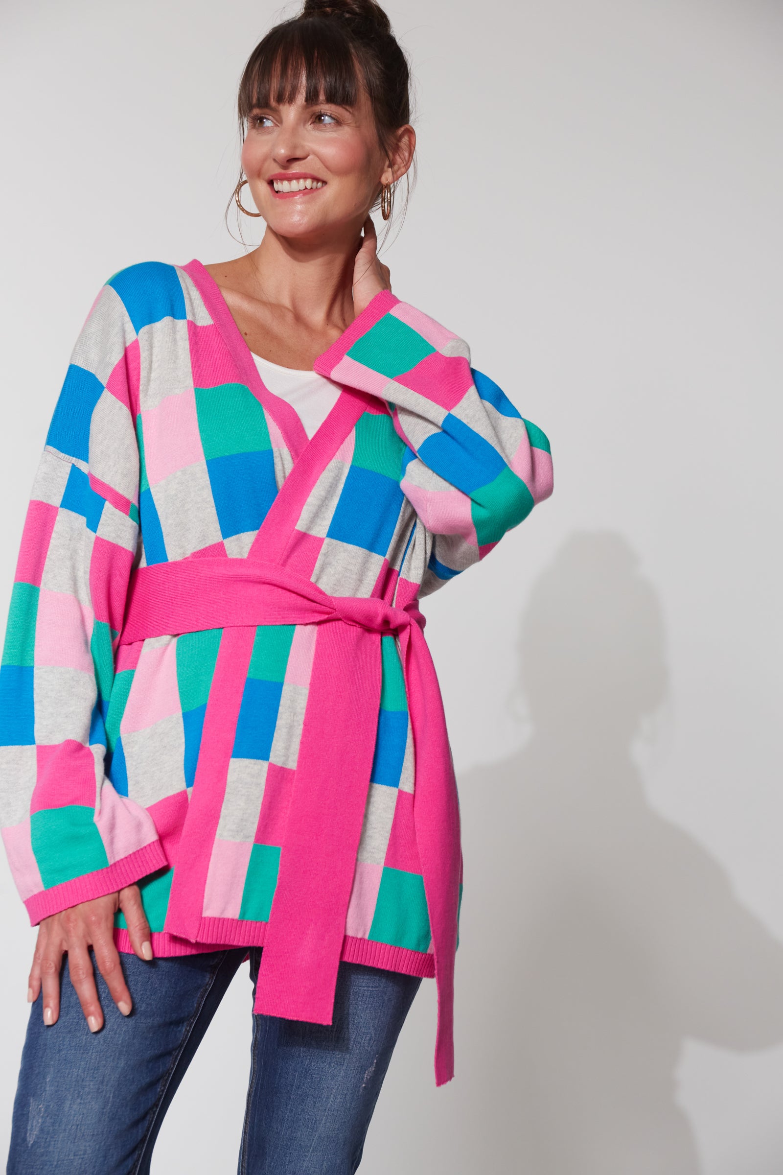 Haven Boden Cardigan Azalea