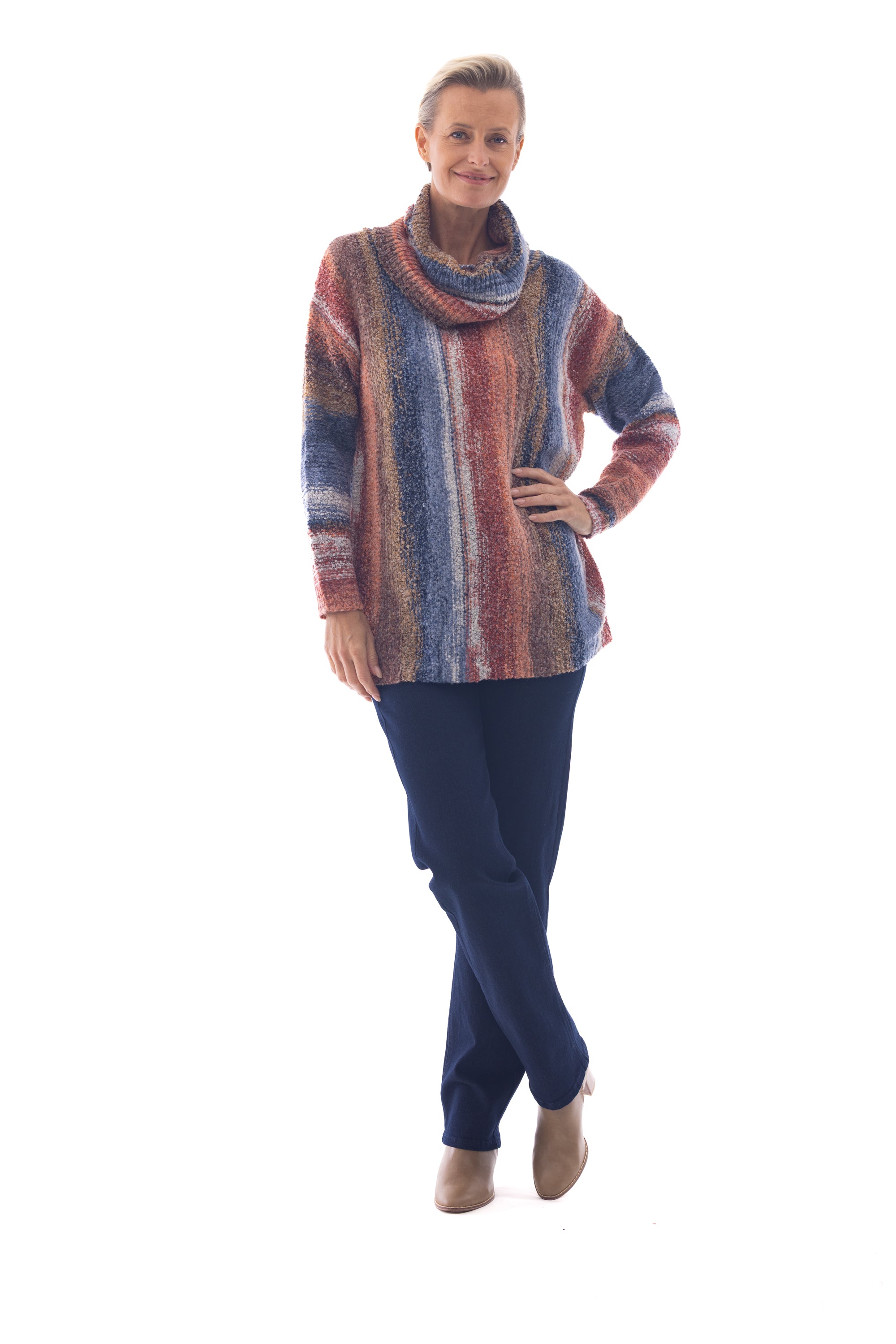 Cafe Latte Dark Jean Wide CLM471