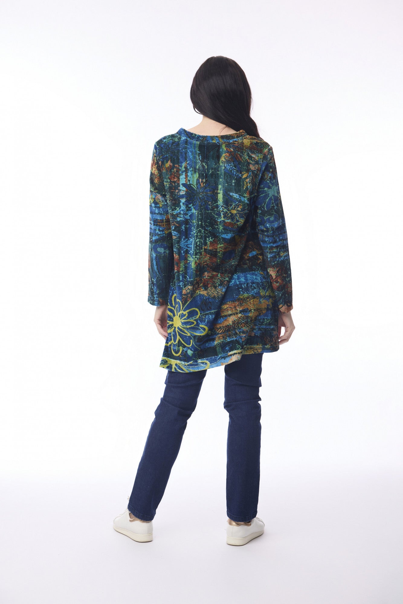 Orientique Batik Floral Tunic 23144