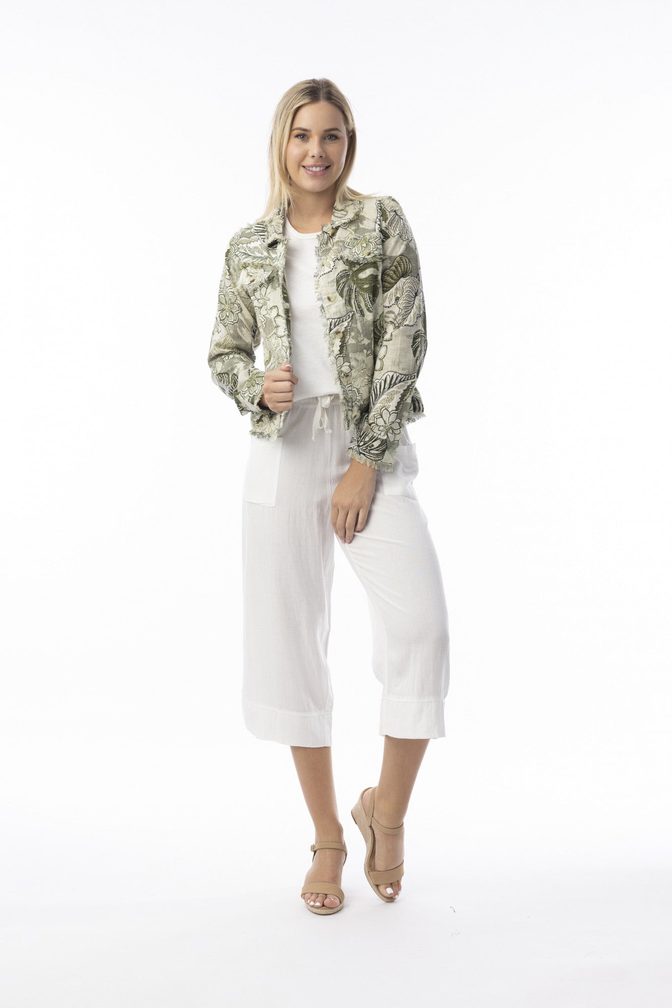 Orientique Lima Olive Jacket 23072