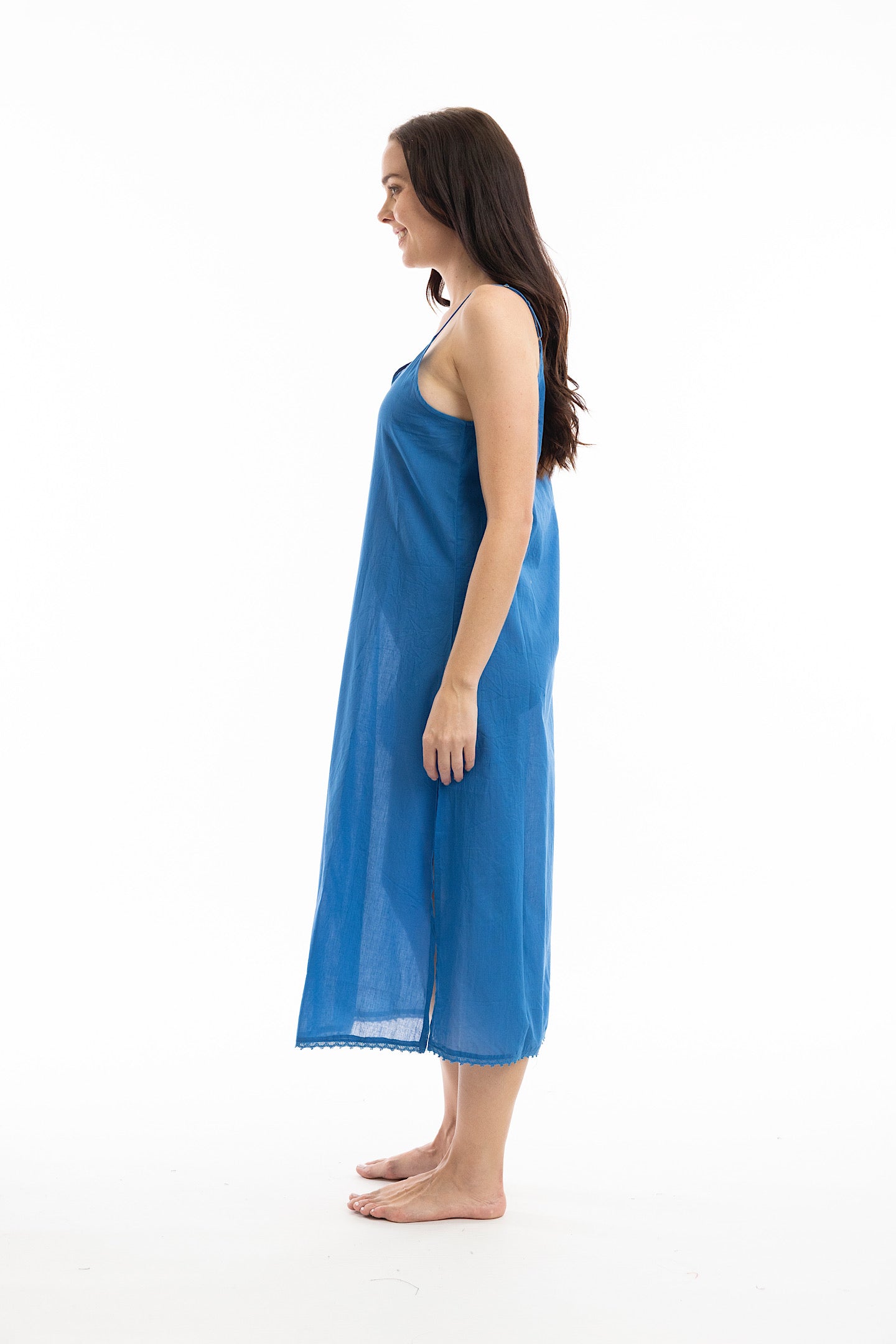 Orientique Electric Blue Maxi Slip
