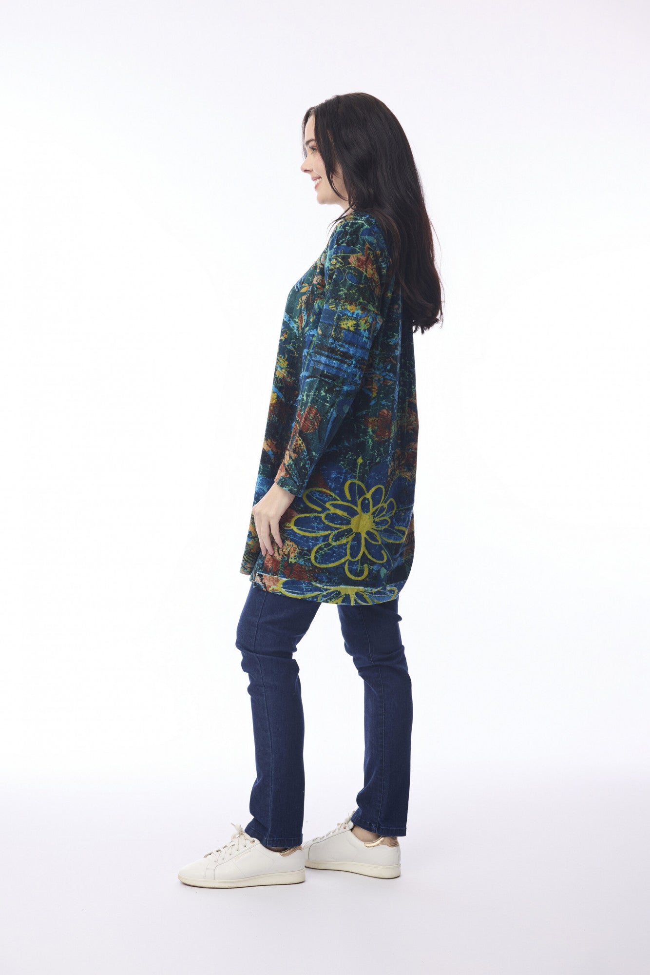 Orientique Batik Floral Tunic 23144