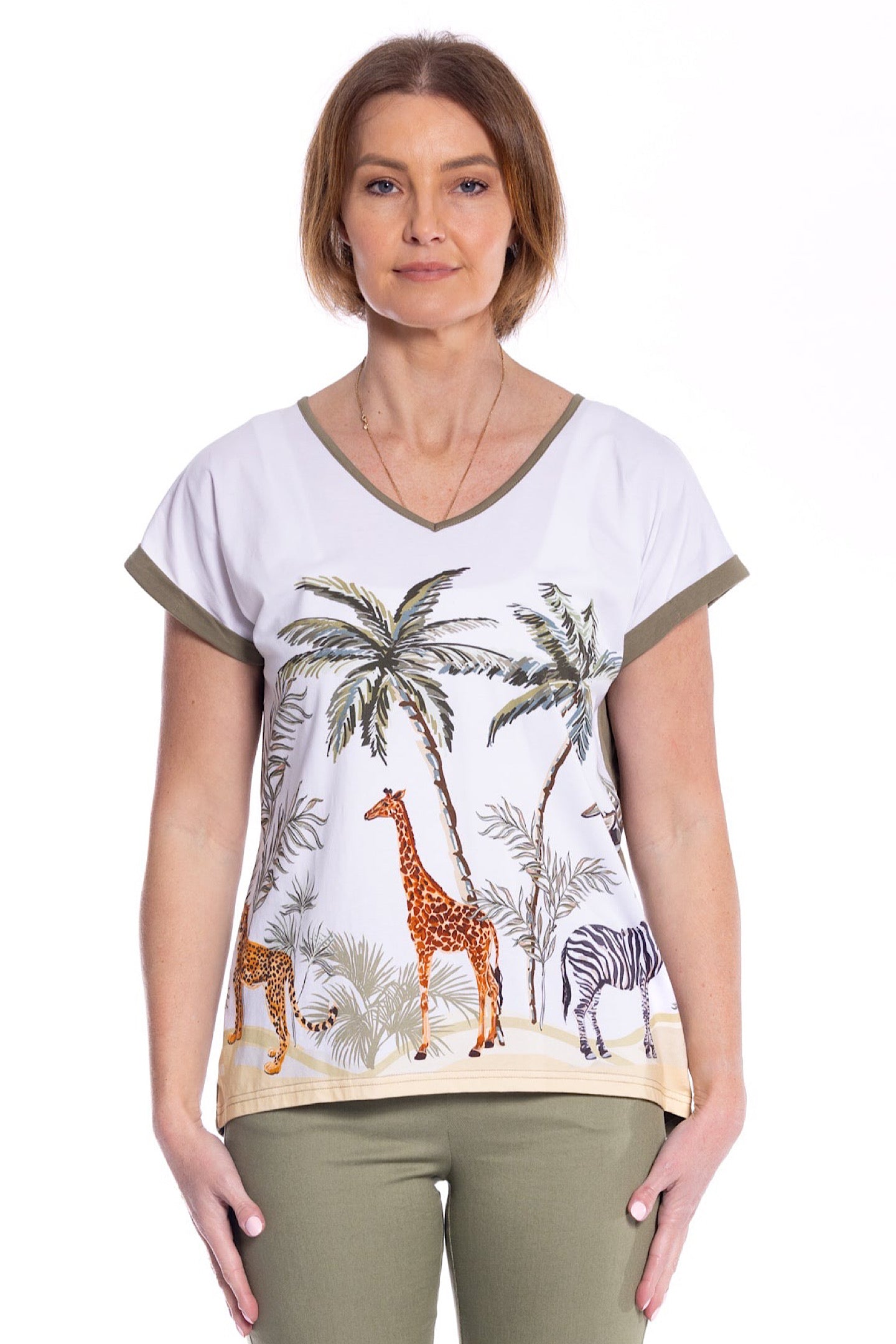 Cafe Latte Africa Tee CLM482