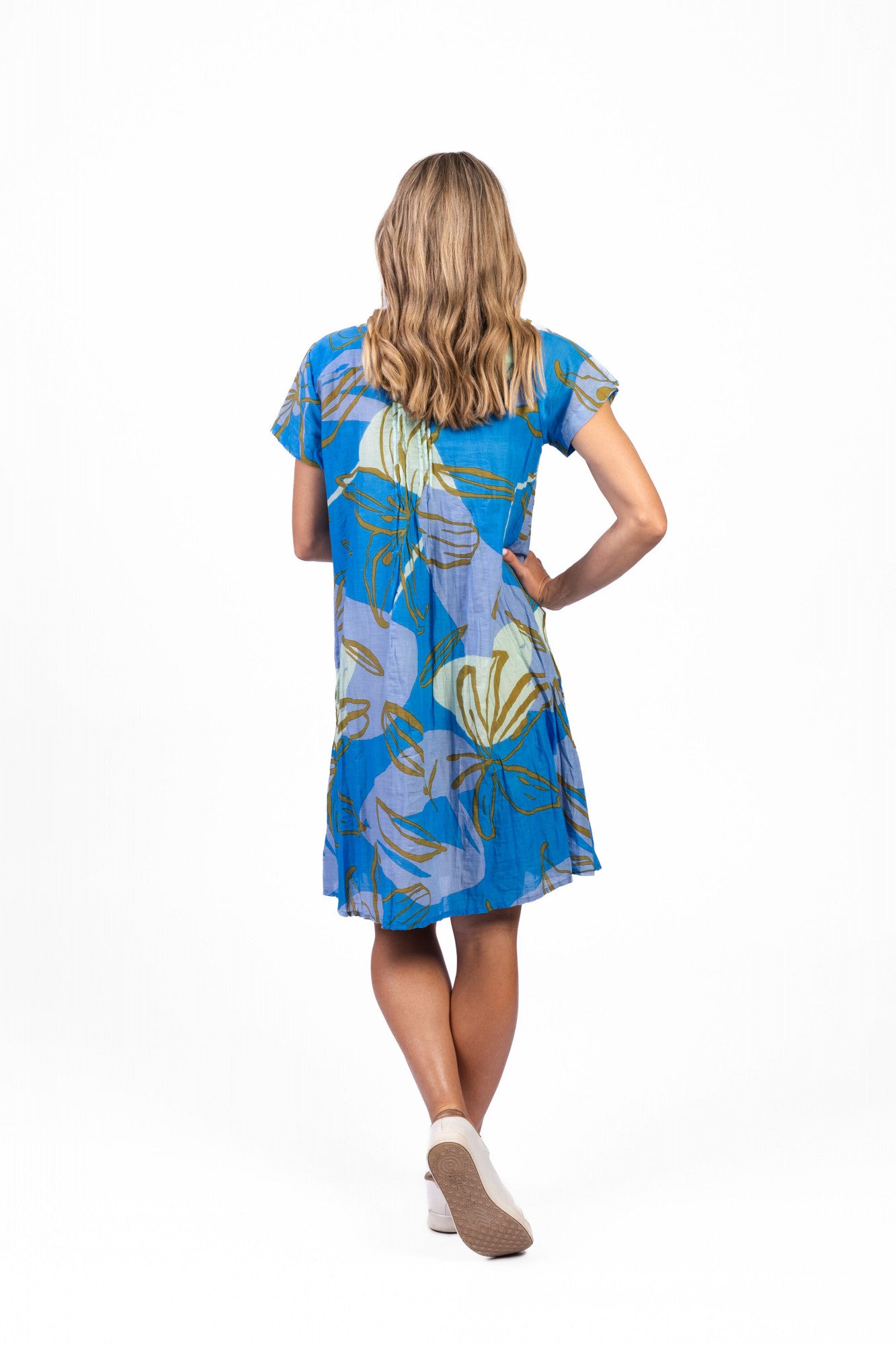 One Summer Nicola Tiger Lily Blue DW26J