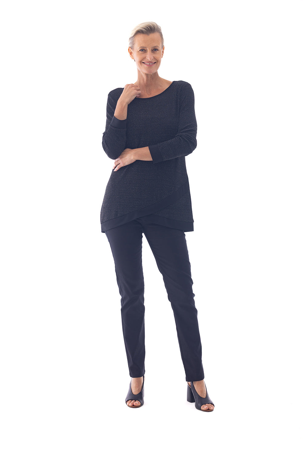 Cafe Latte Shimmer Top CLM525