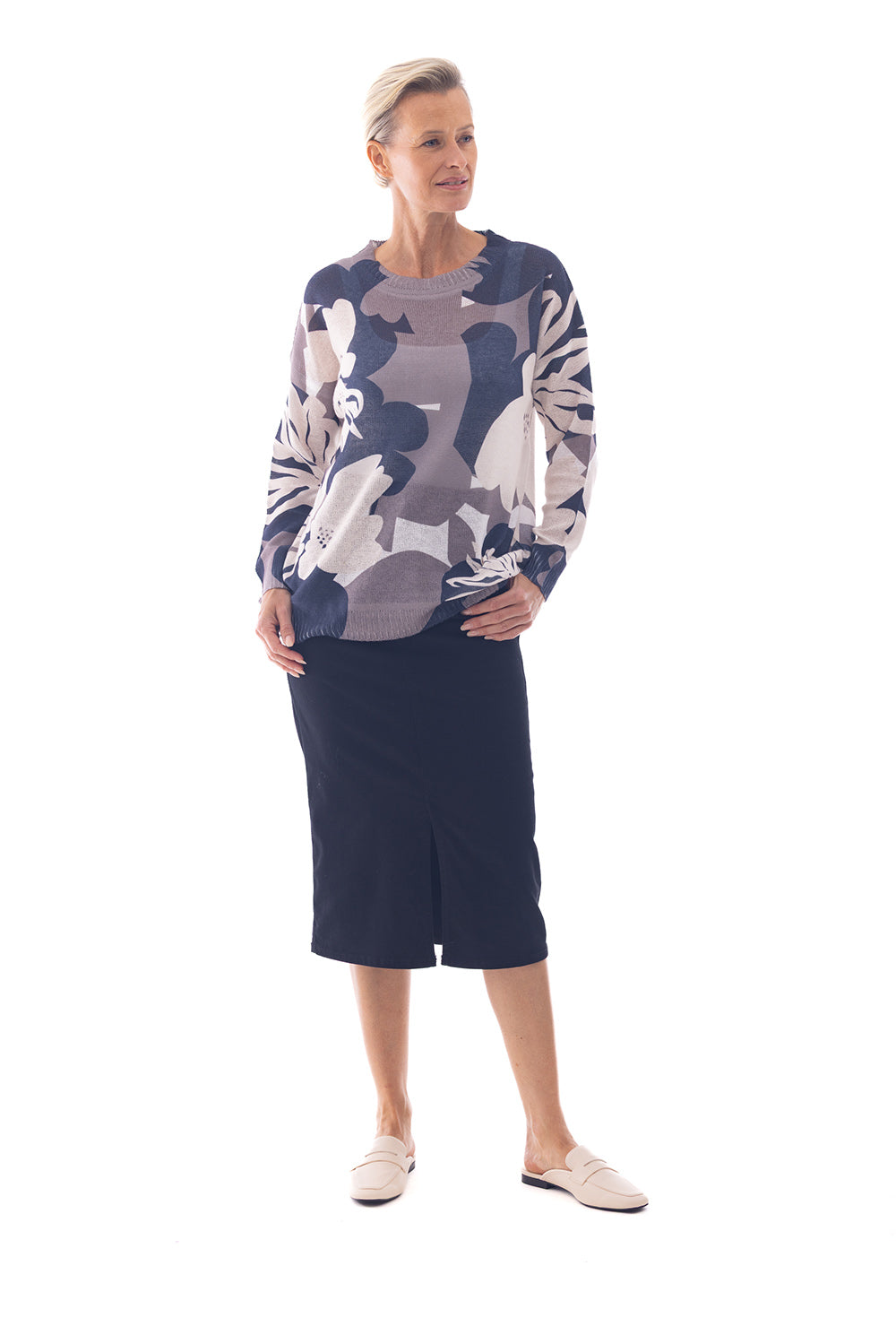 Cafe Latte Black Print CLK109