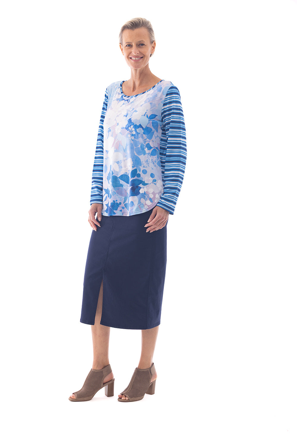 Cafe Latte Blue Foliage CLM531