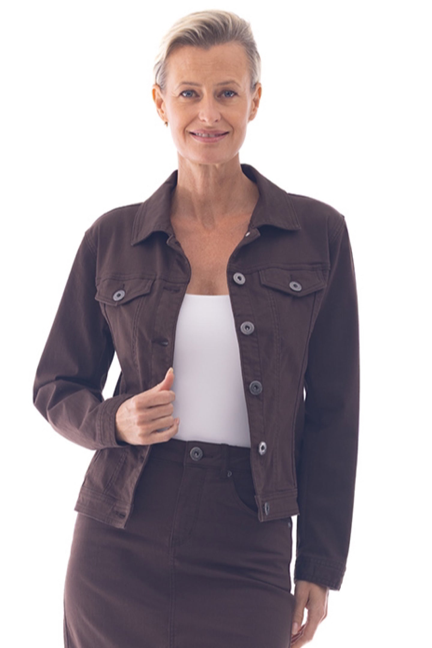 Cafe Latte Chocolate Jacket CLM117