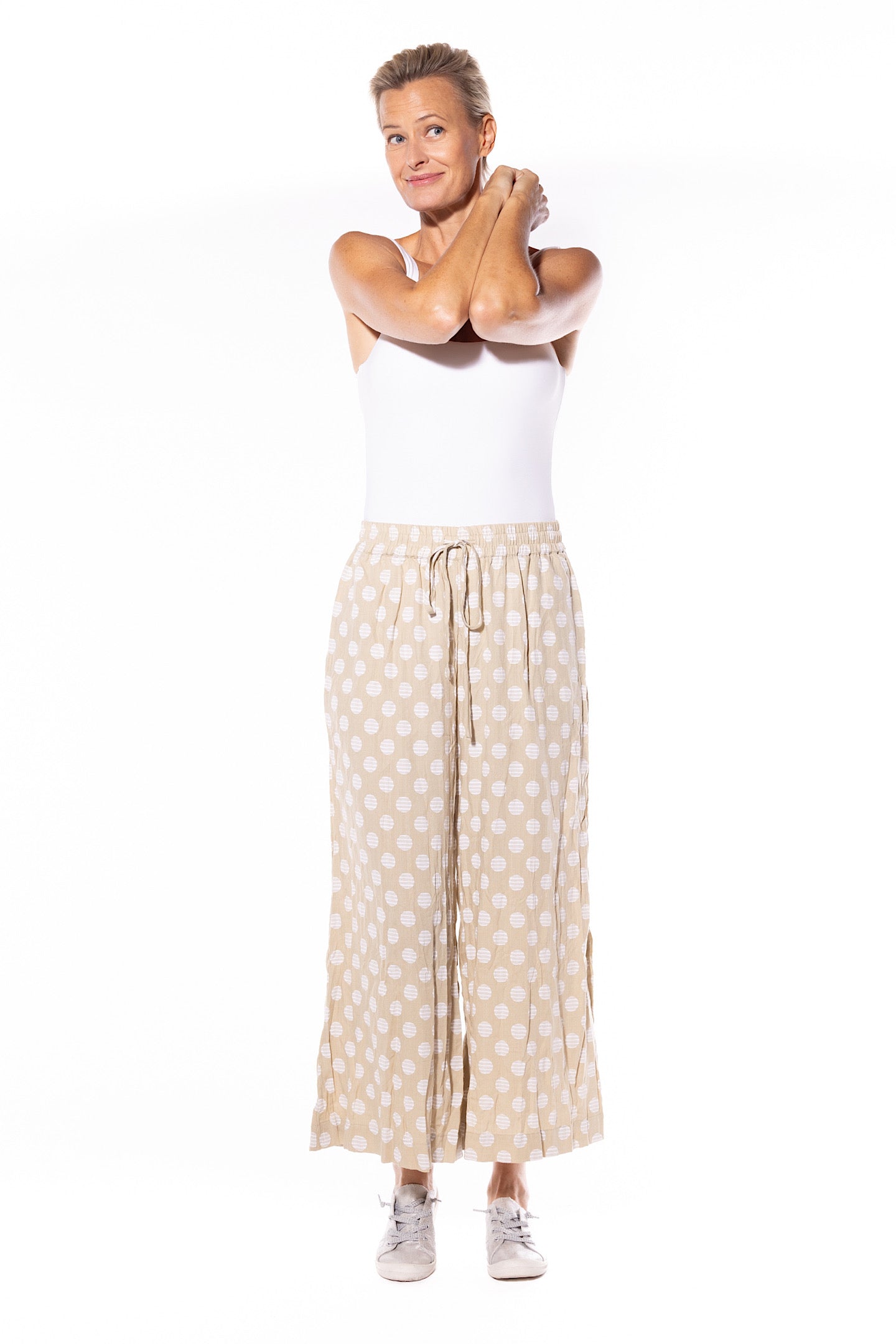 Cafe Latte Spot Pants Natural  CLM451