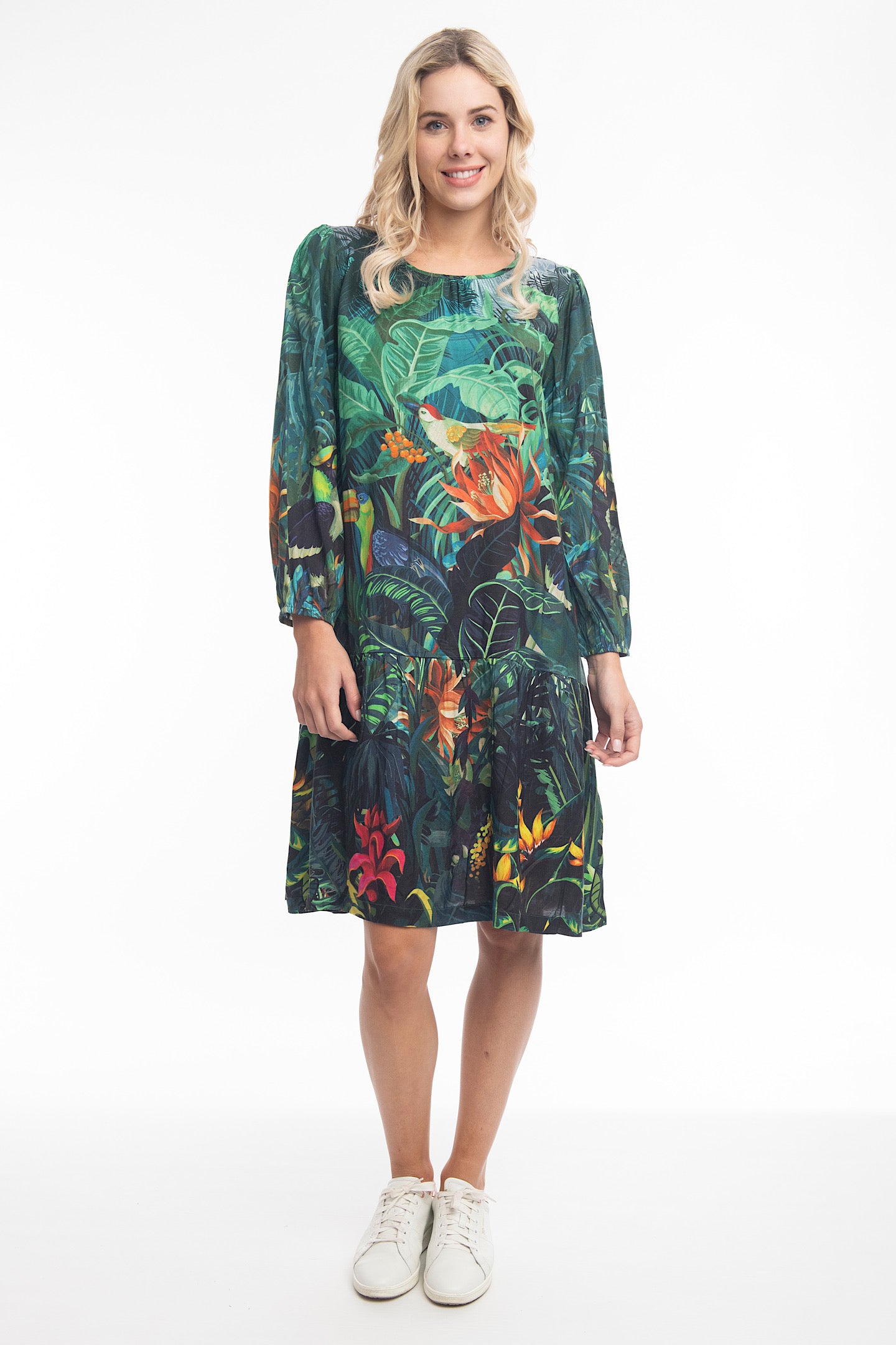 Orientique Drop Waist Print 6 71482