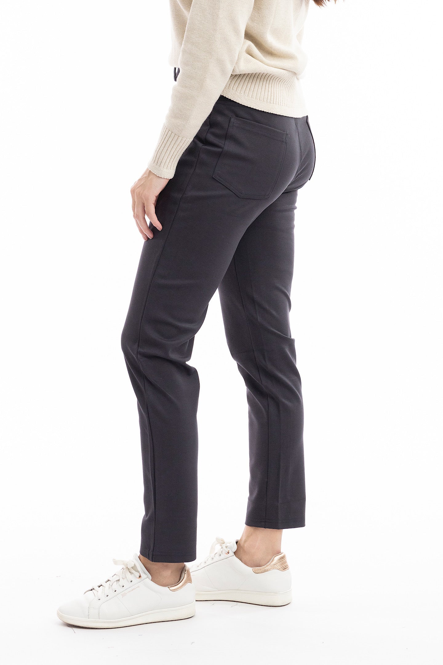 Orientique Ponty Pant Charcoal 4646