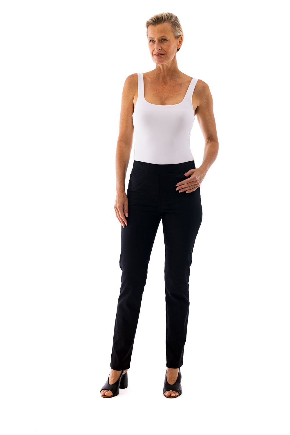 Cafe Latte Black  Pant CLM530
