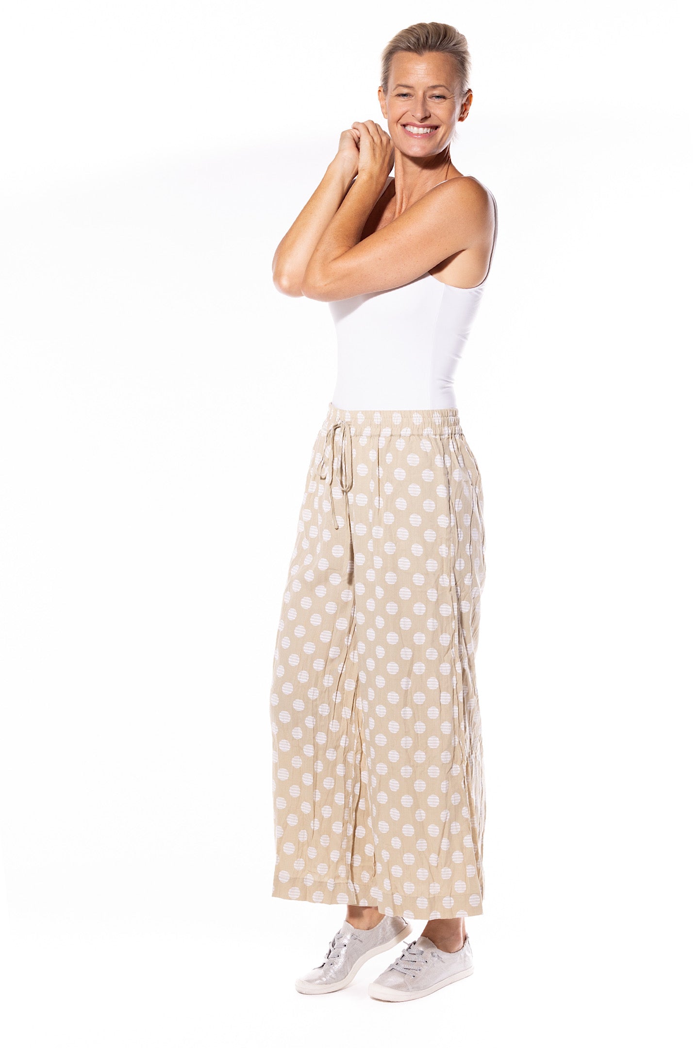 Cafe Latte Spot Pants Natural  CLM451