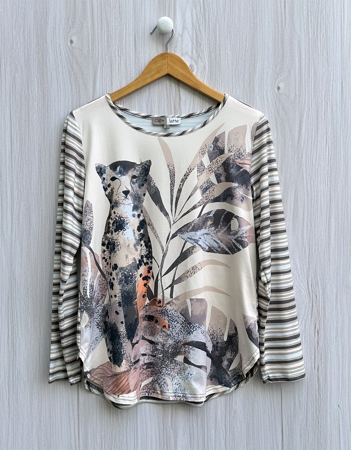 Cafe Latte Cheetah Choc CLM531