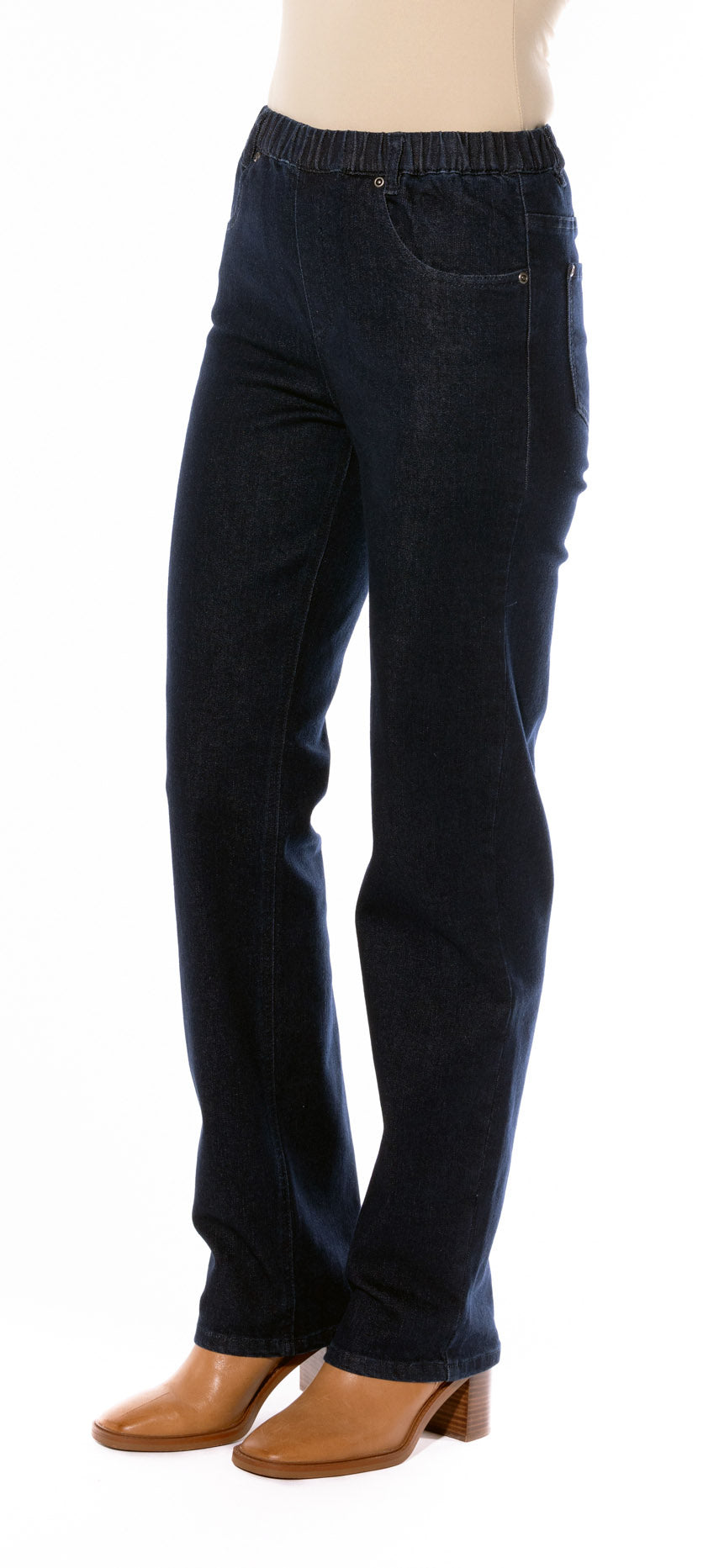 Cafe Latte Dark Jean Wide CLM471